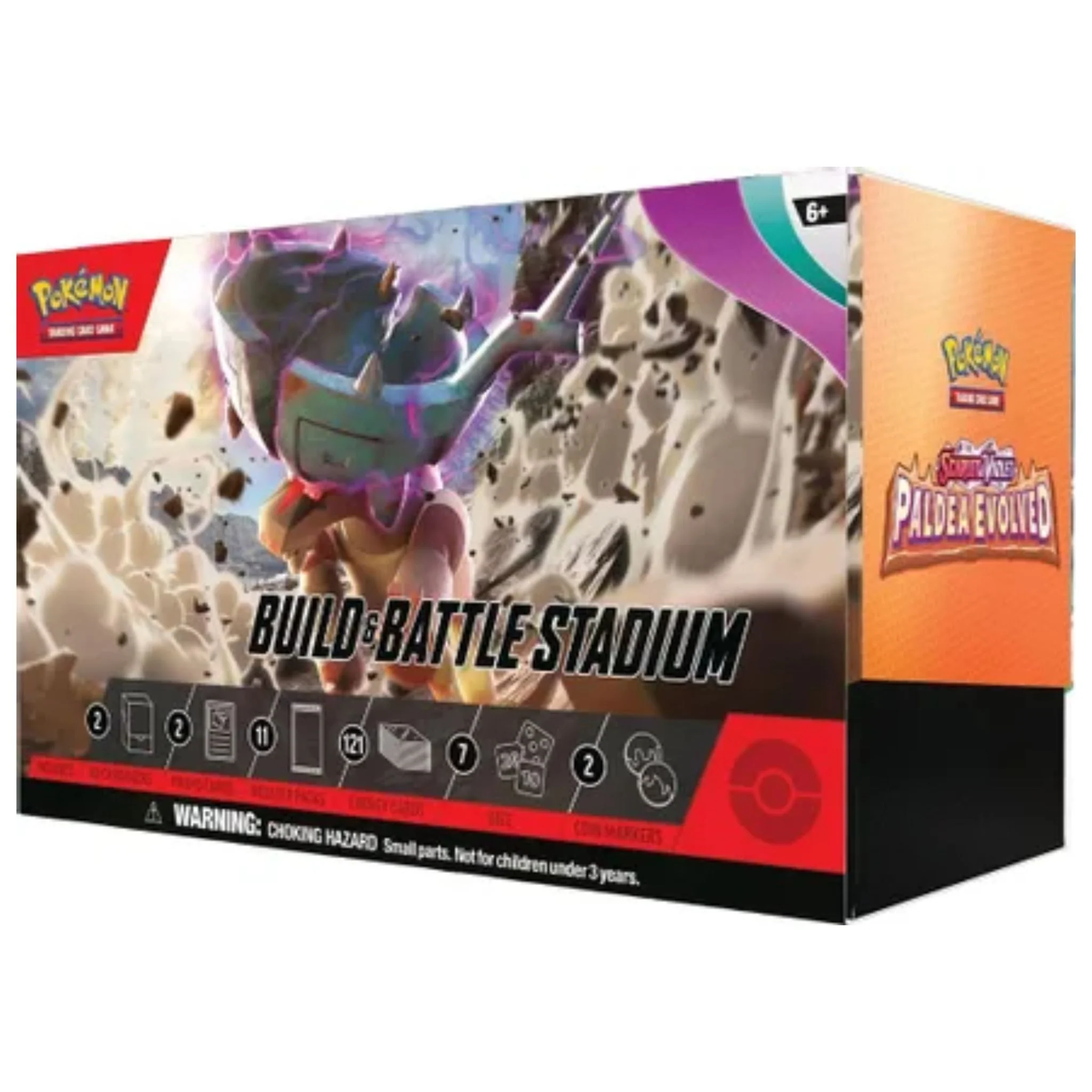 Pokemon Scarlet & Violet Paldea Evolved Build & Battle Stadium