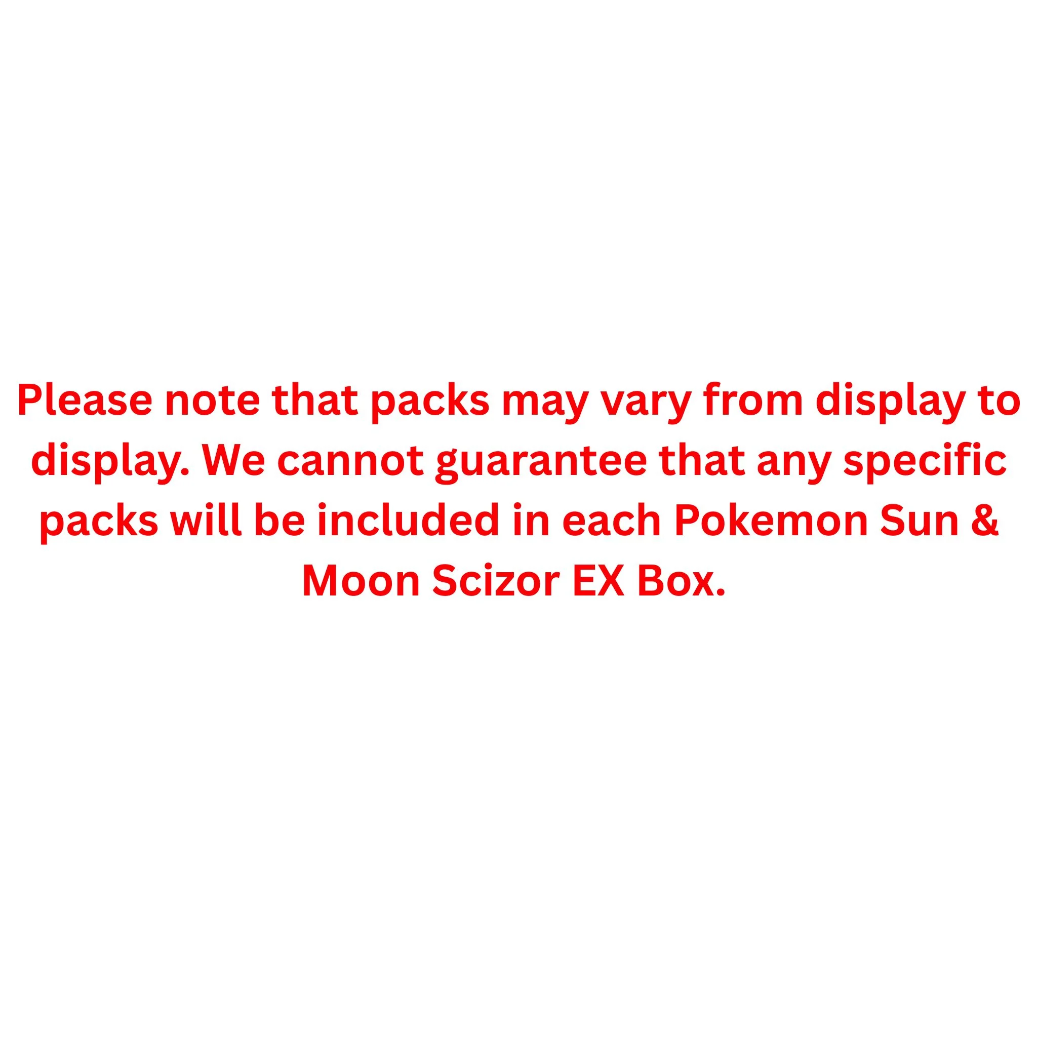 Pokemon Sun & Moon Scizor Ex Box - Image 2