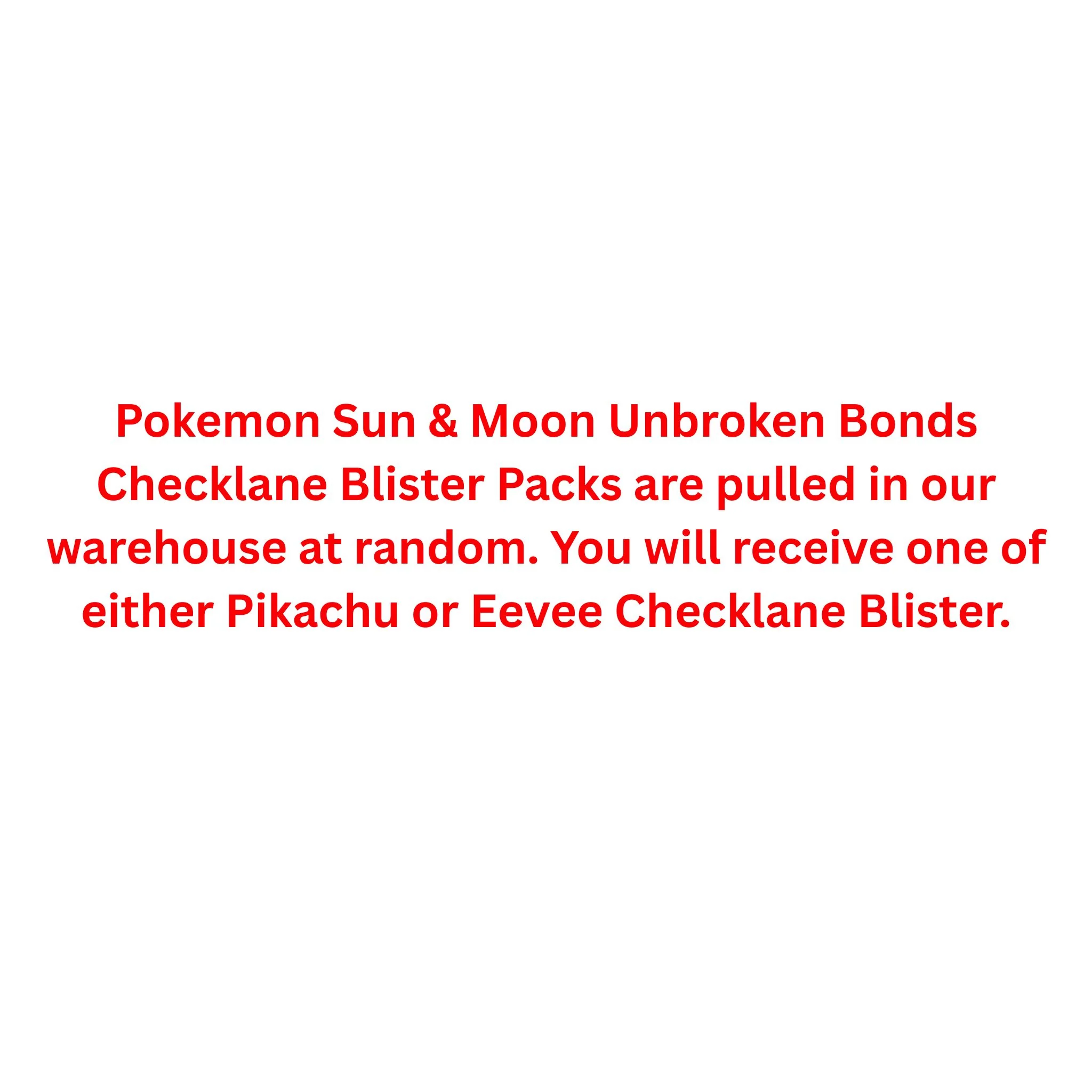 Pokemon Sun & Moon Unbroken Bonds Checklane Blister Pack - Image 2