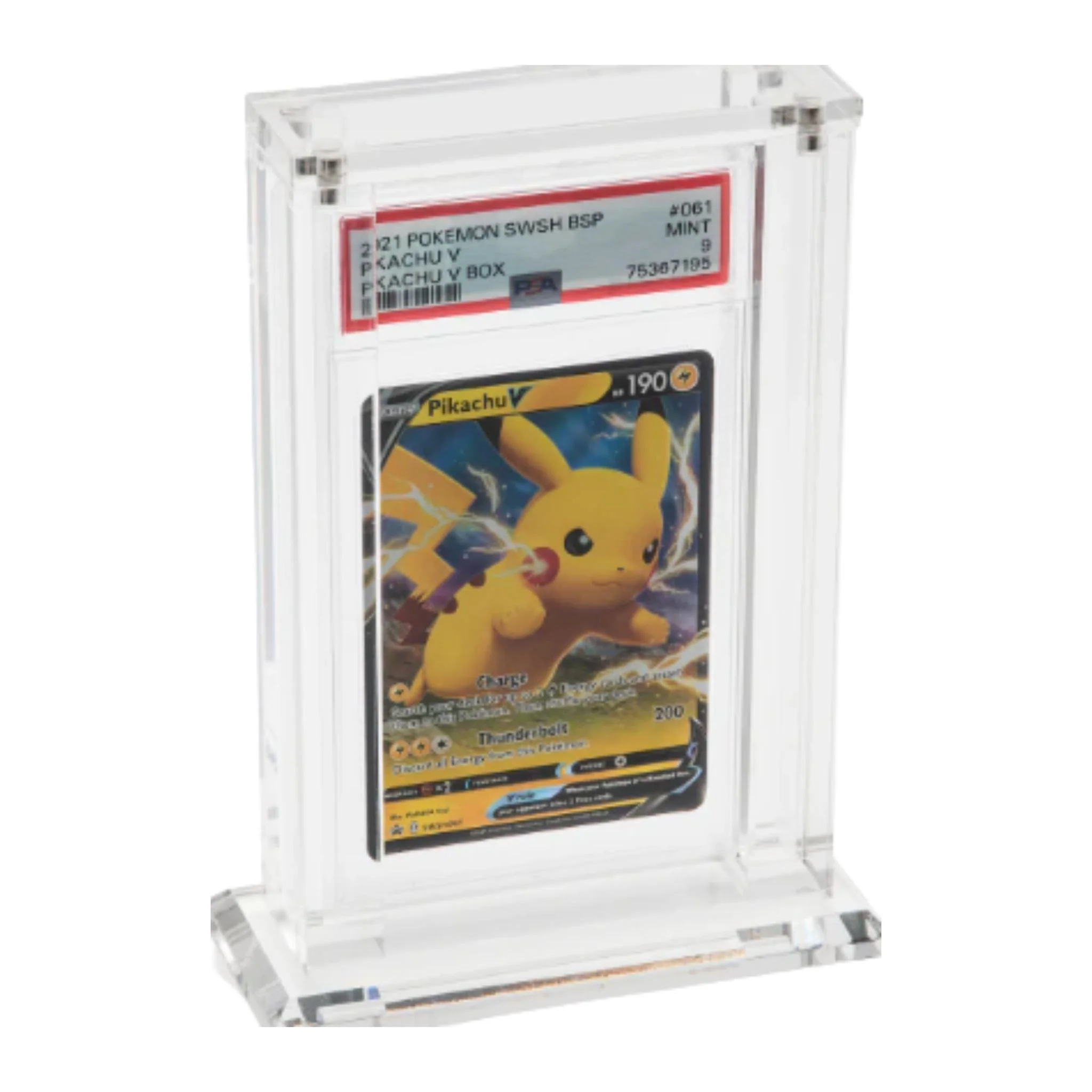 Slab Museum Vertical Graded Card Holder