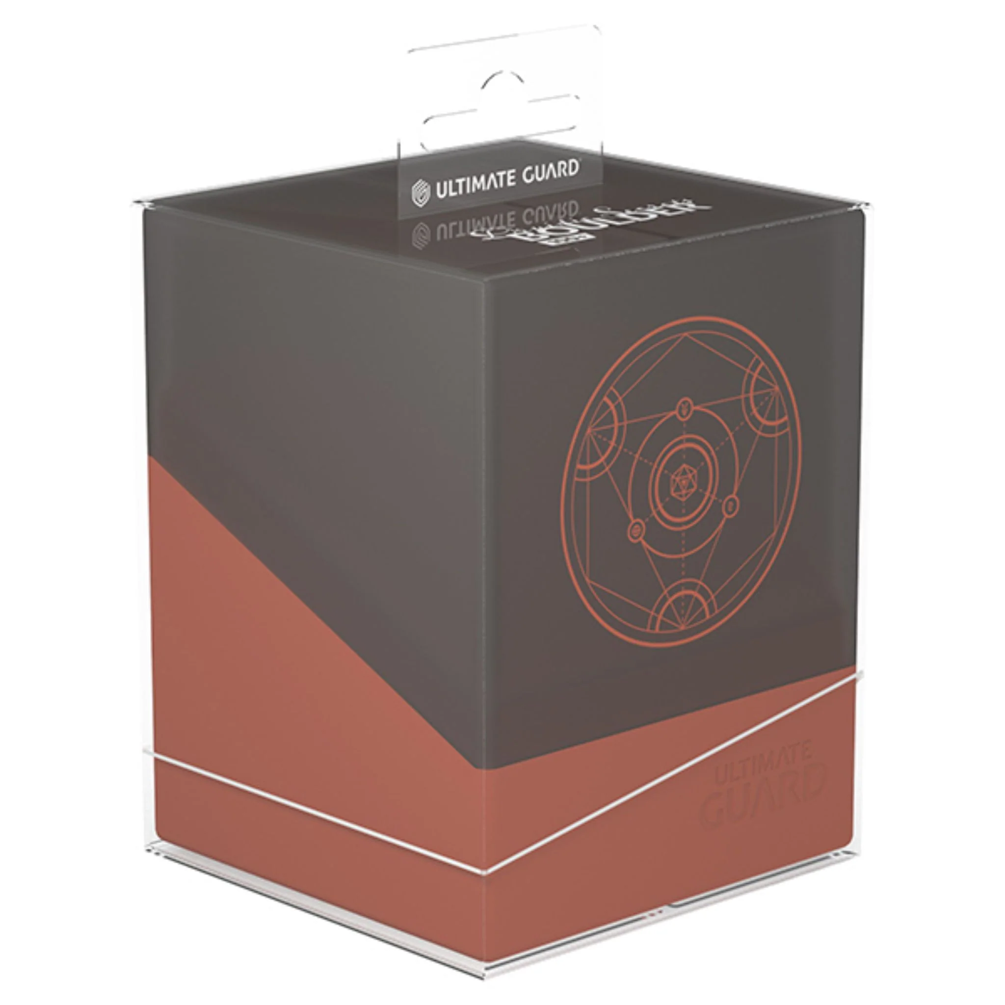 Ultimate Guard Standard Boulder 100+ Druidic Secrets Impetus Dark Orange Deck Case
