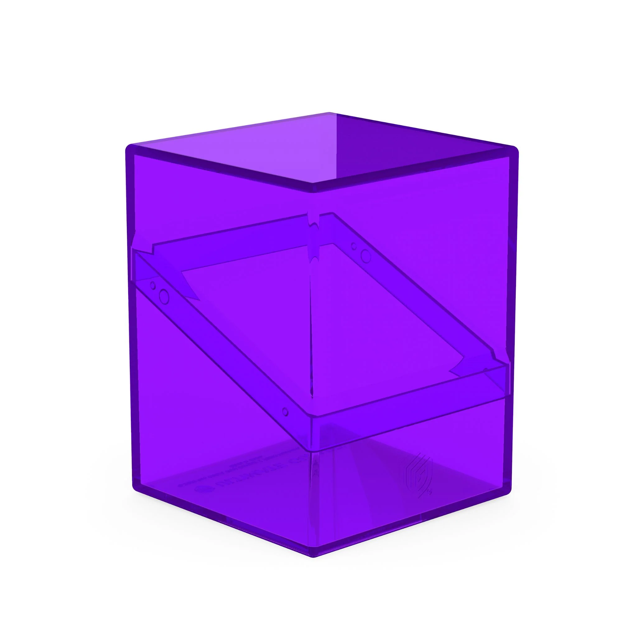 Ultimate Guard Standard Boulder 100+ Clear Amethyst Deck Case