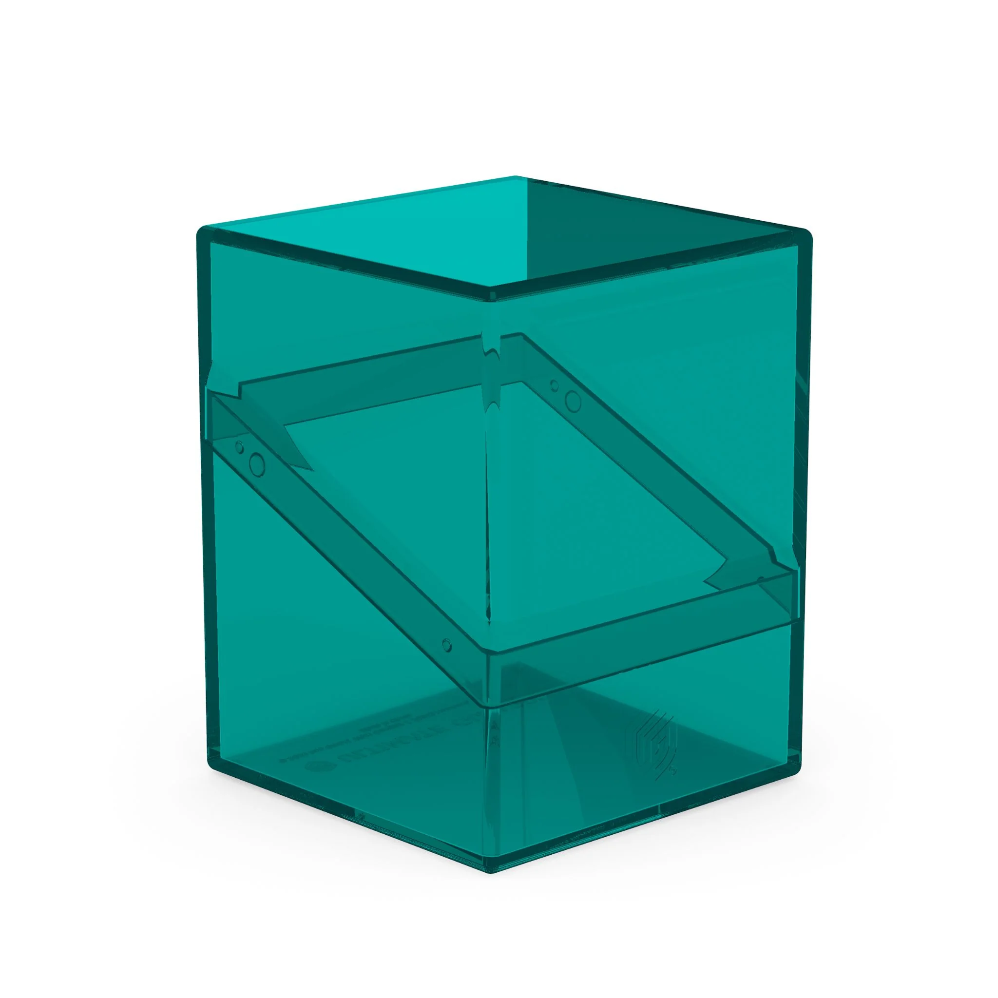 Ultimate Guard Standard Boulder 100+ Clear Malachite Deck Case