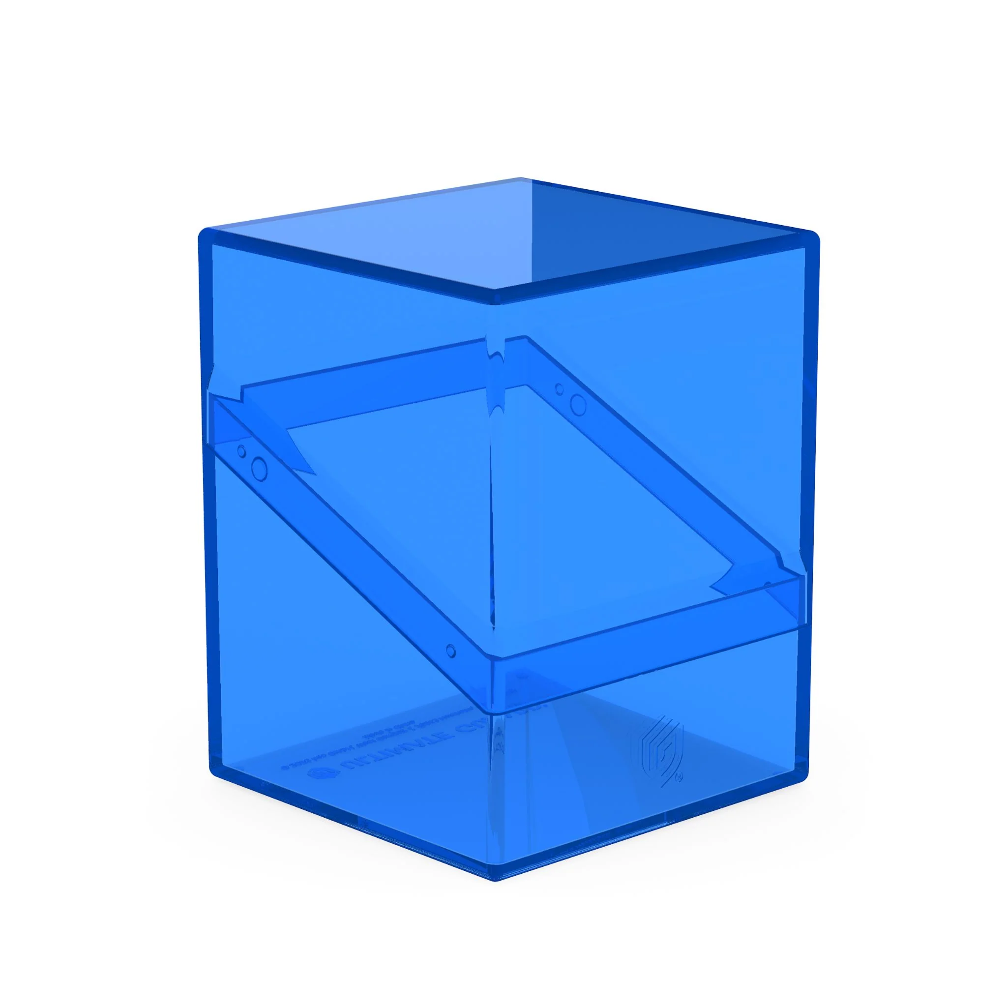 Ultimate Guard Standard Boulder 100+ Clear Sapphire Deck Case