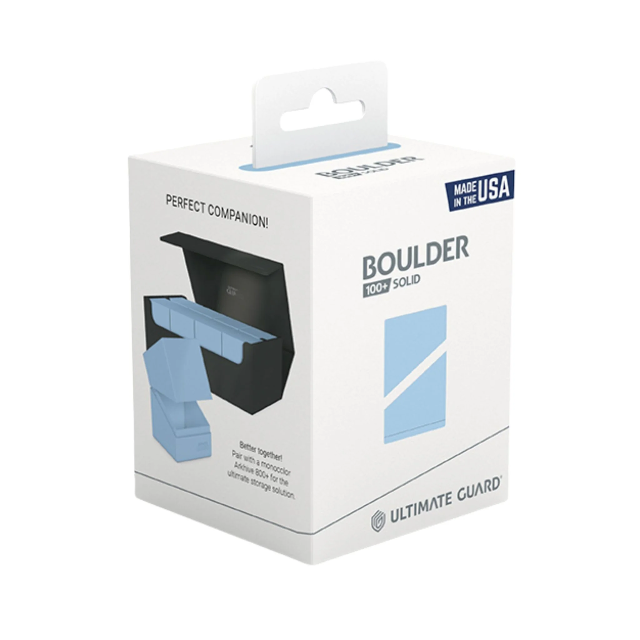 Ultimate Guard Standard Boulder 100+ Baby Blue Deck Case