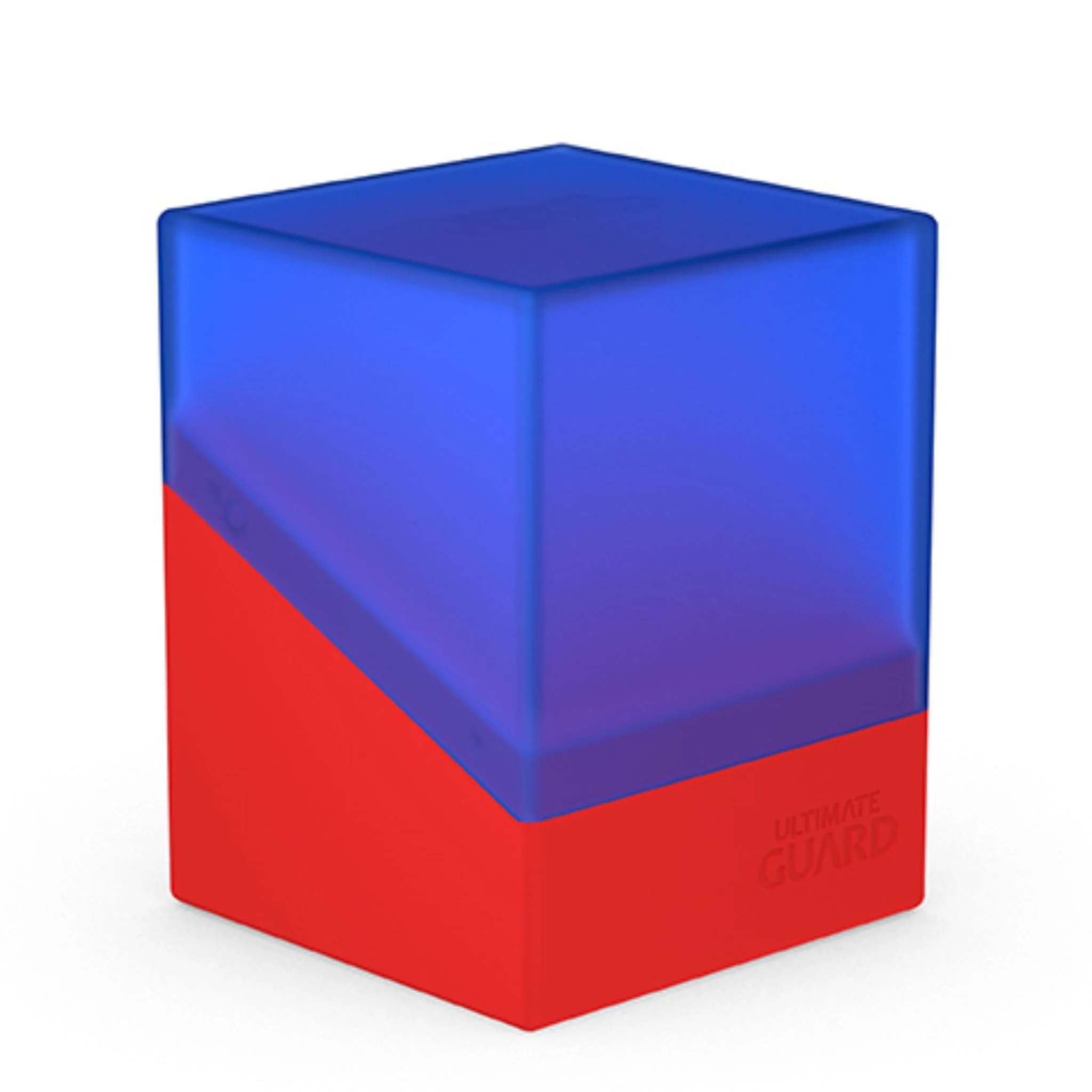Ultimate Guard Standard Boulder 100+ Synergy Blue & Red Deck Case