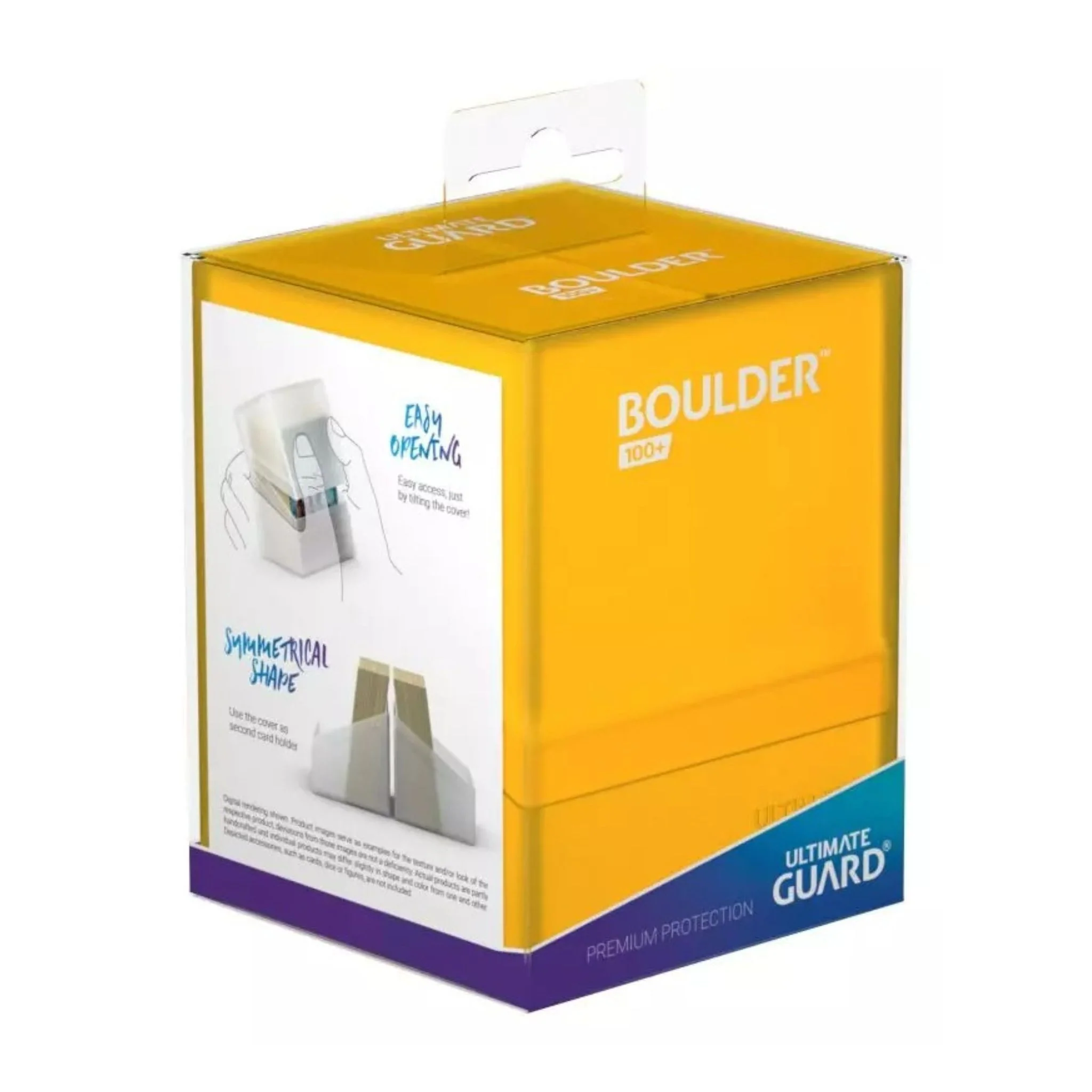 Ultimate Guard Standard Boulder 100+ Amber Deck Case