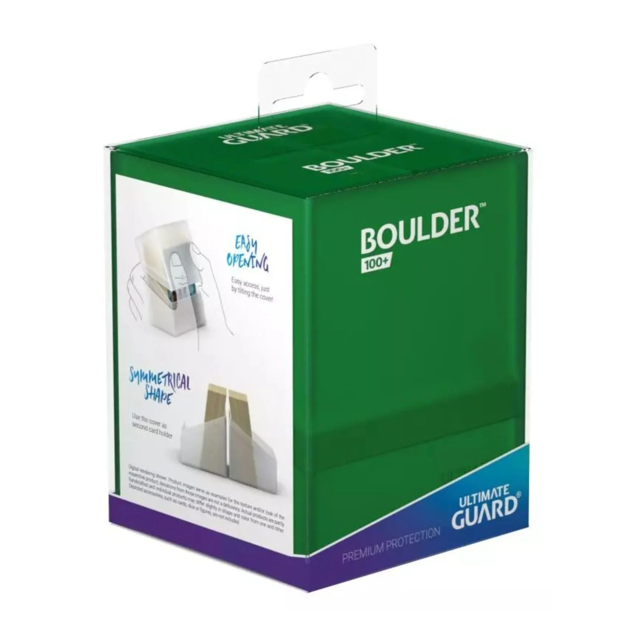 Ultimate Guard Standard Boulder 100+ Emerald Deck Case
