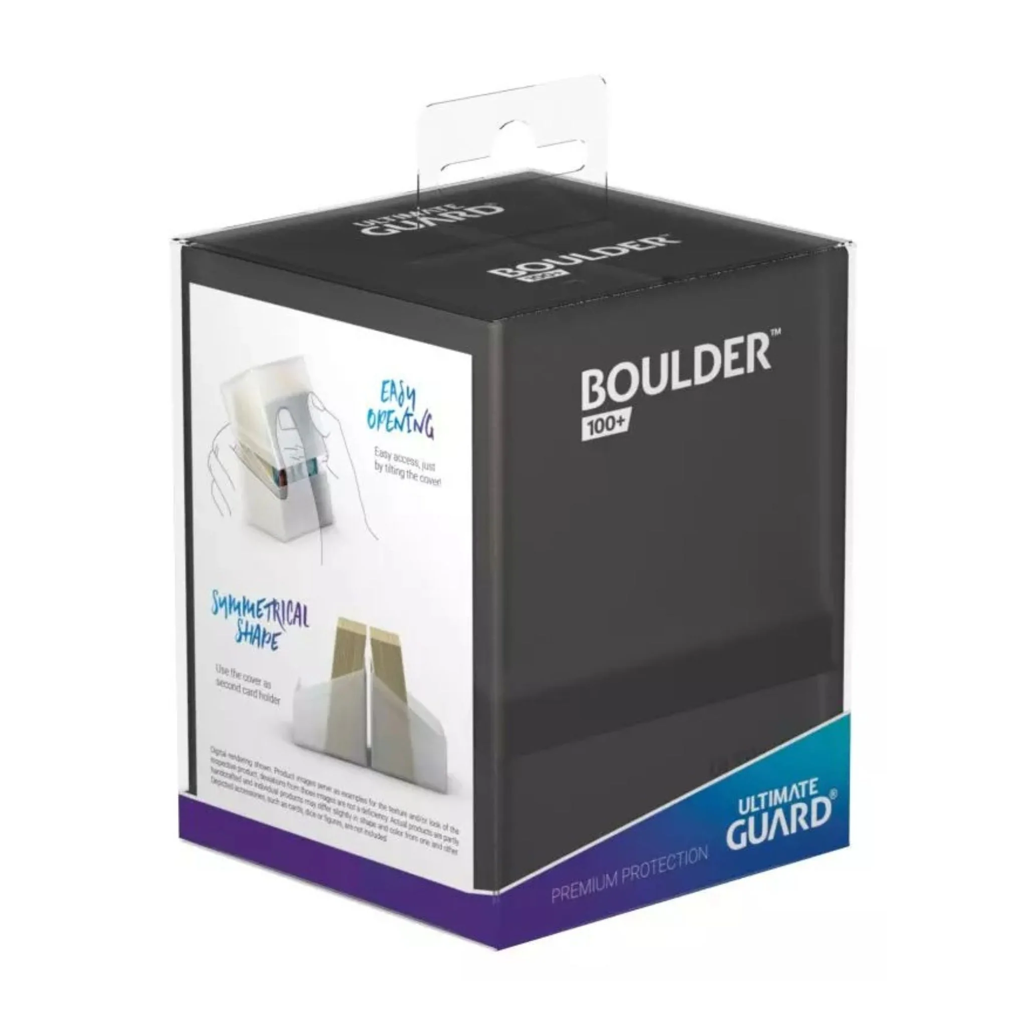 Ultimate Guard Standard Boulder 100+ Onyx Deck Case