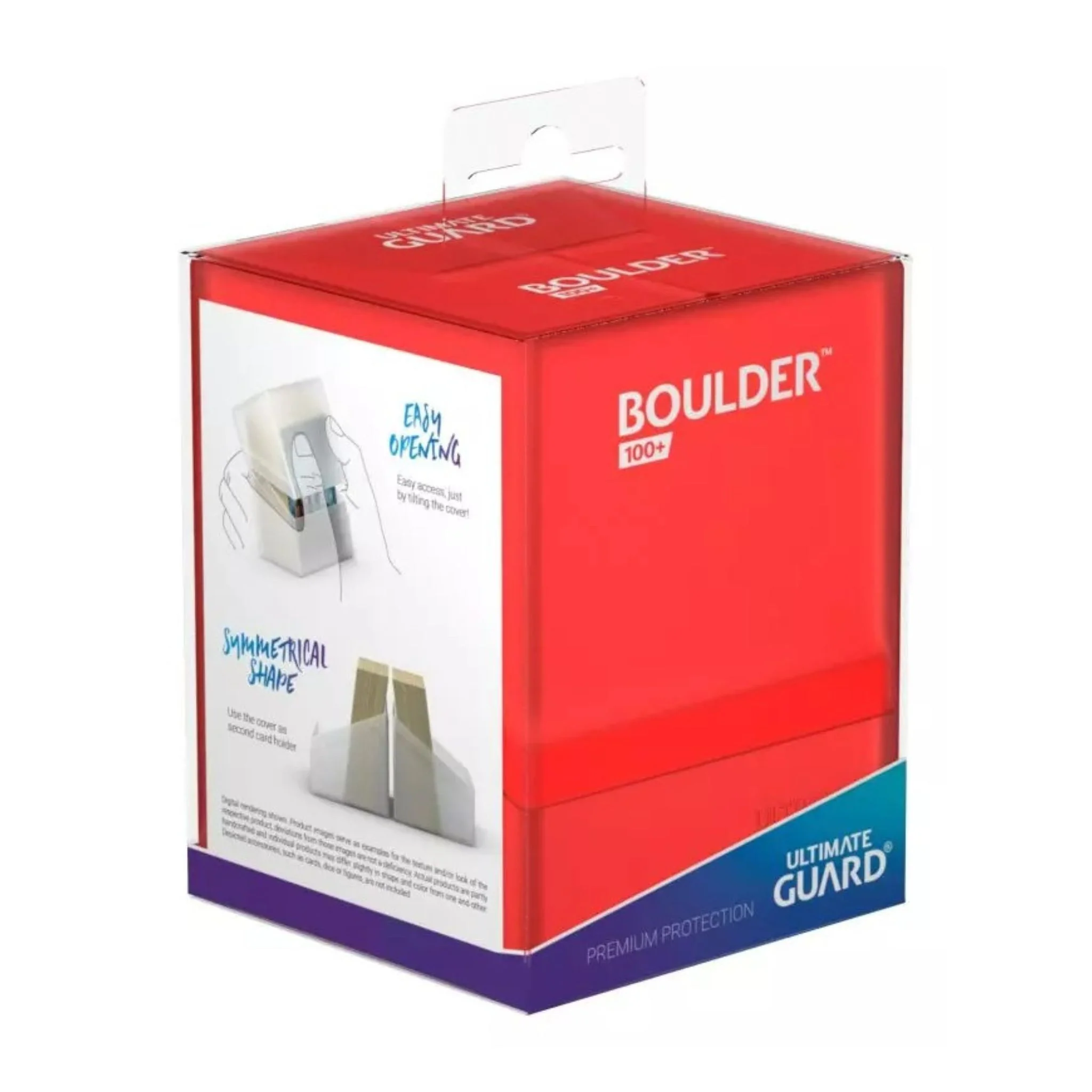 Ultimate Guard Standard Boulder 100+ Ruby Deck Case