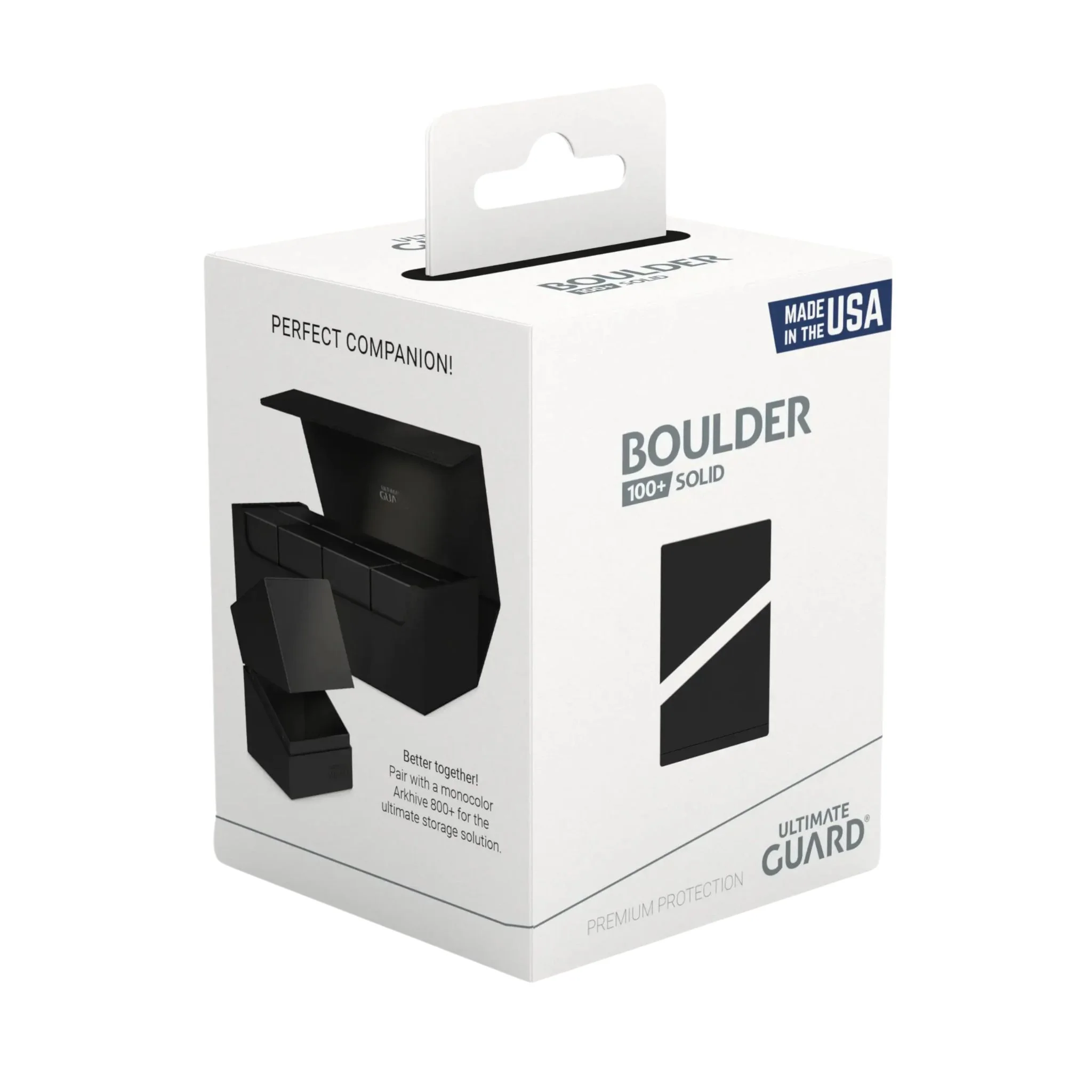 Ultimate Guard Standard Boulder 100+ Black Deck Case