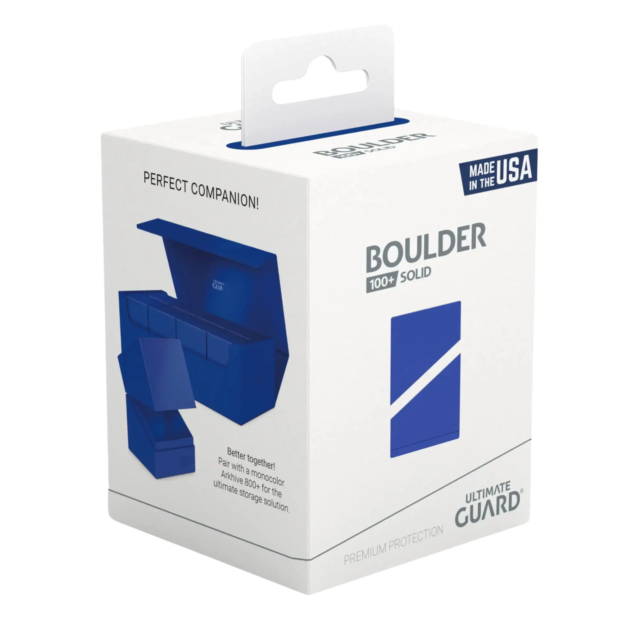 Ultimate Guard Standard Boulder 100+ Blue Deck Case