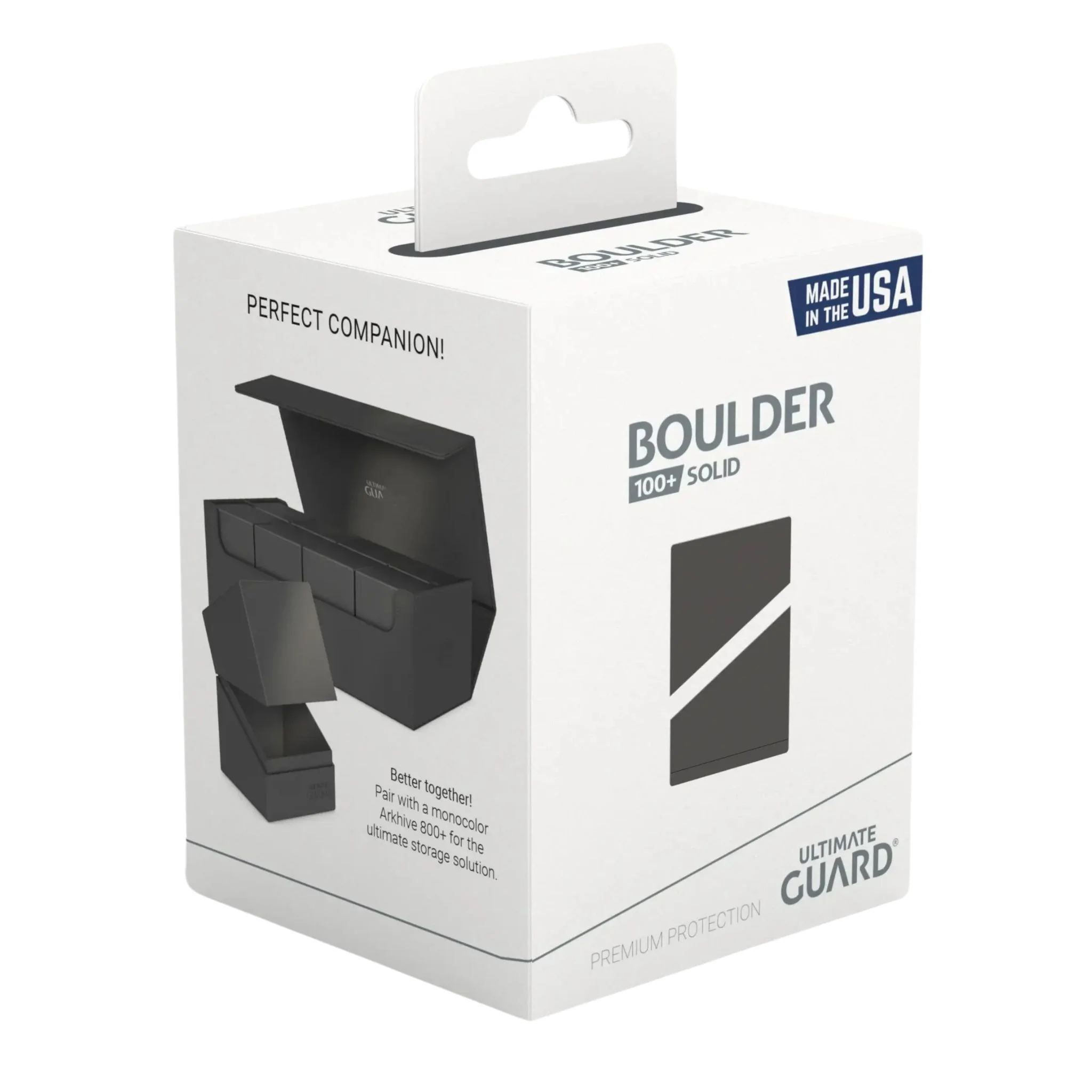 Ultimate Guard Standard Boulder 100+ Grey Deck Case