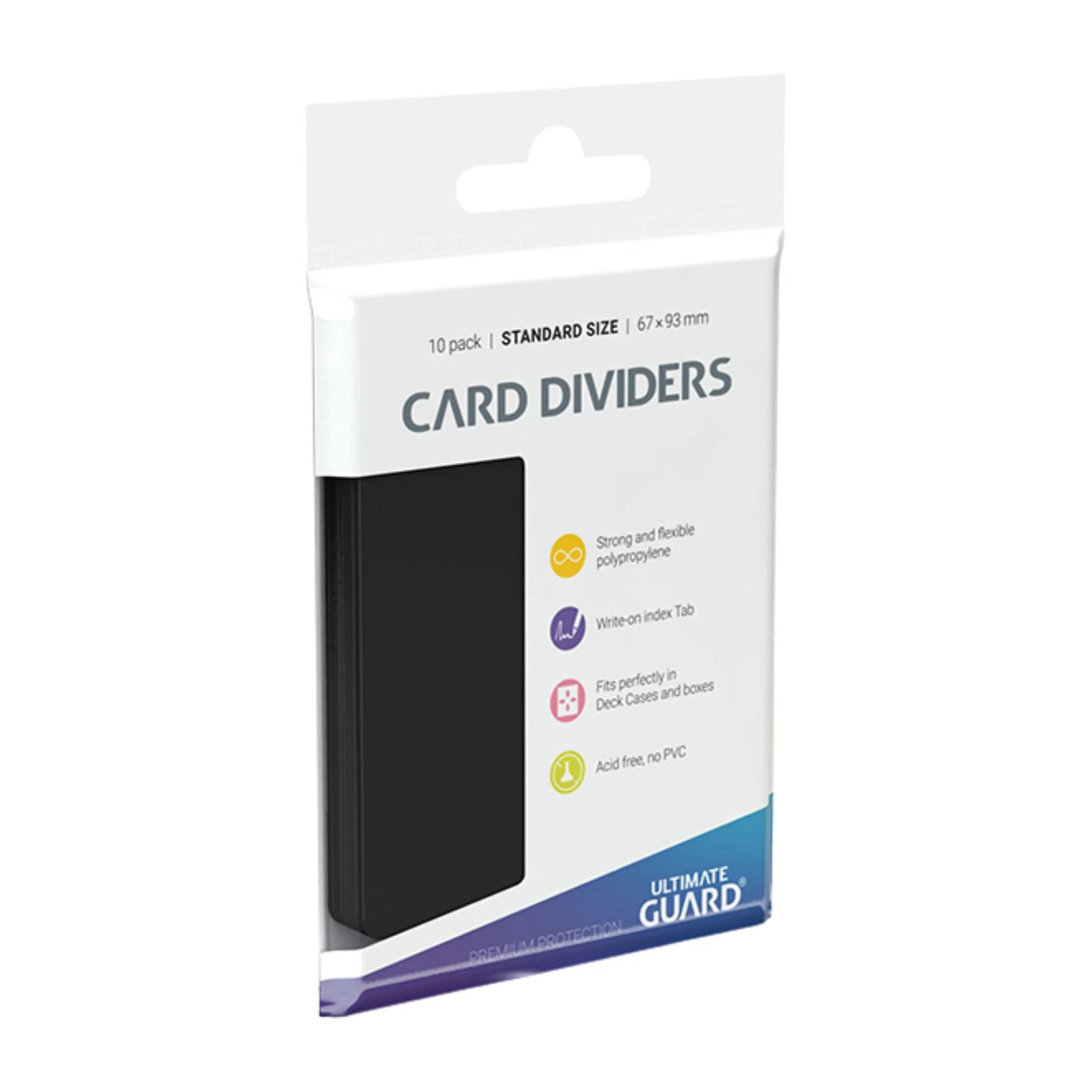 Ultimate Guard Black Card Dividers