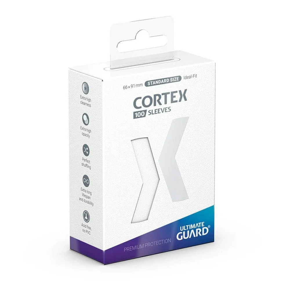 Ultimate Guard Standard Cortex Matte White Deck Protector Card Sleeves