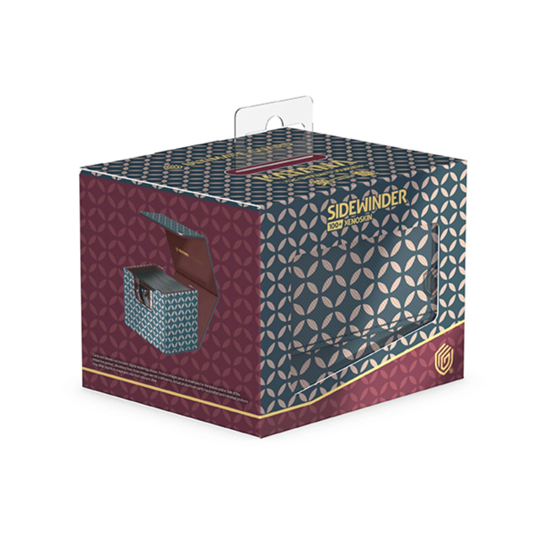 Ultimate Guard Standard Shogun's Journey Blue & Dark Red Deck Case