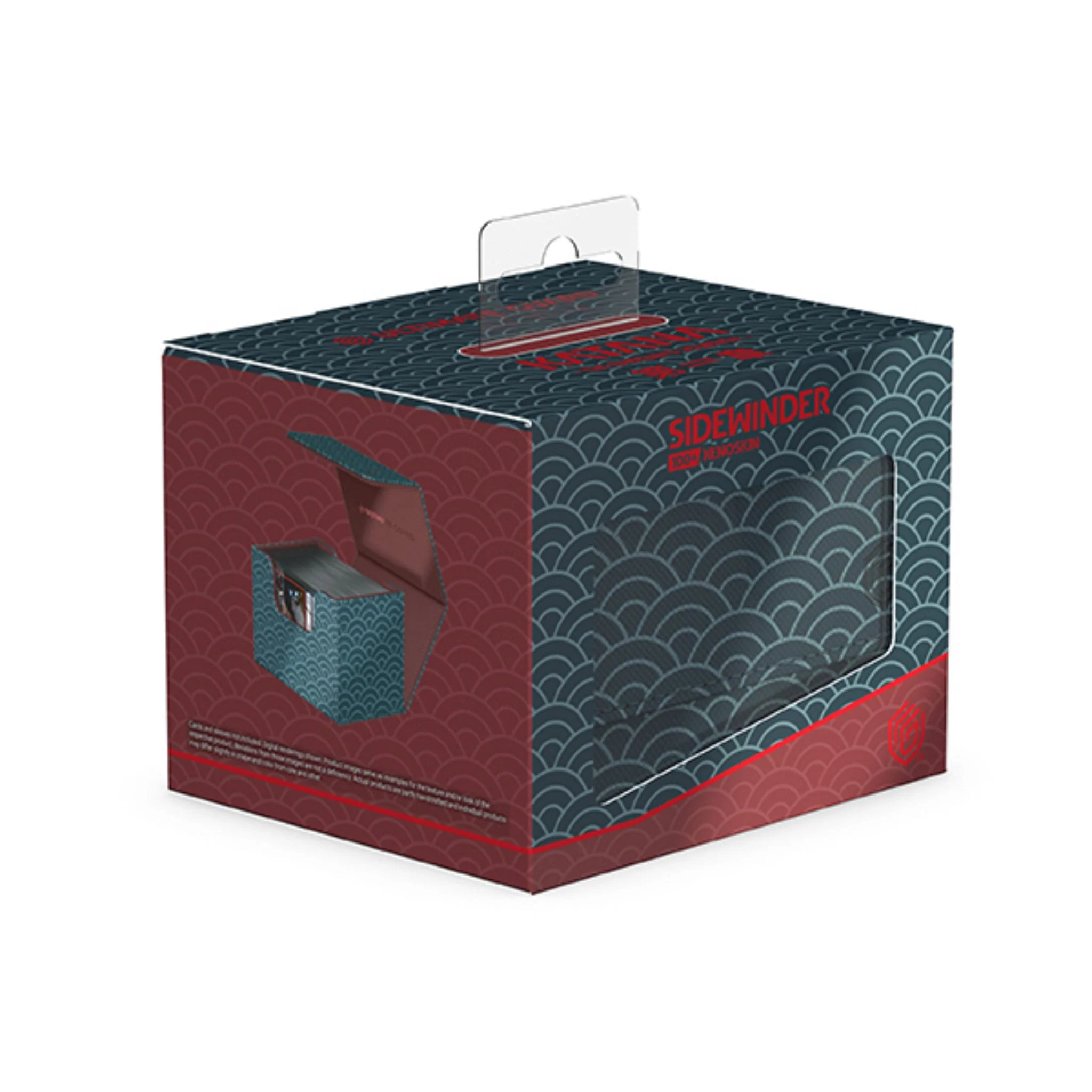 Ultimate Guard Standard Shogun's Journey Dark Blue & Dark Red Deck Case