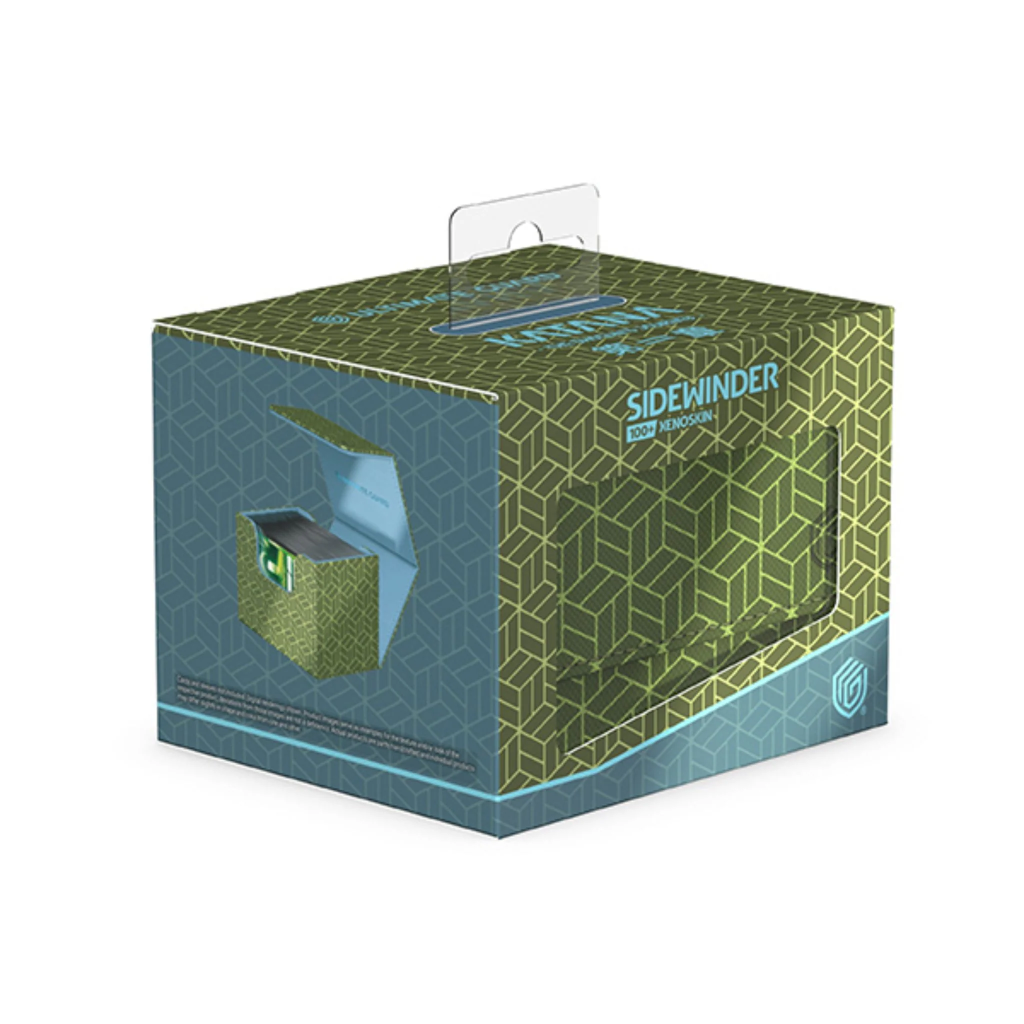Ultimate Guard Standard Shogun's Journey Green & Light Blue Deck Case
