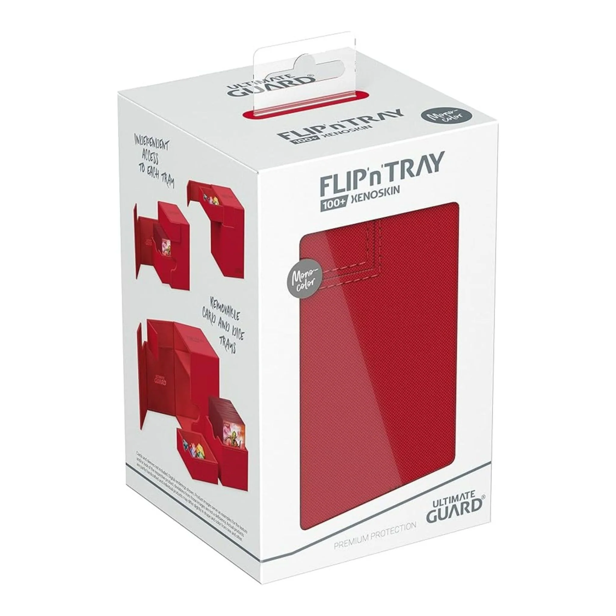 Ultimate Guard 100+ Red Flip n Tray