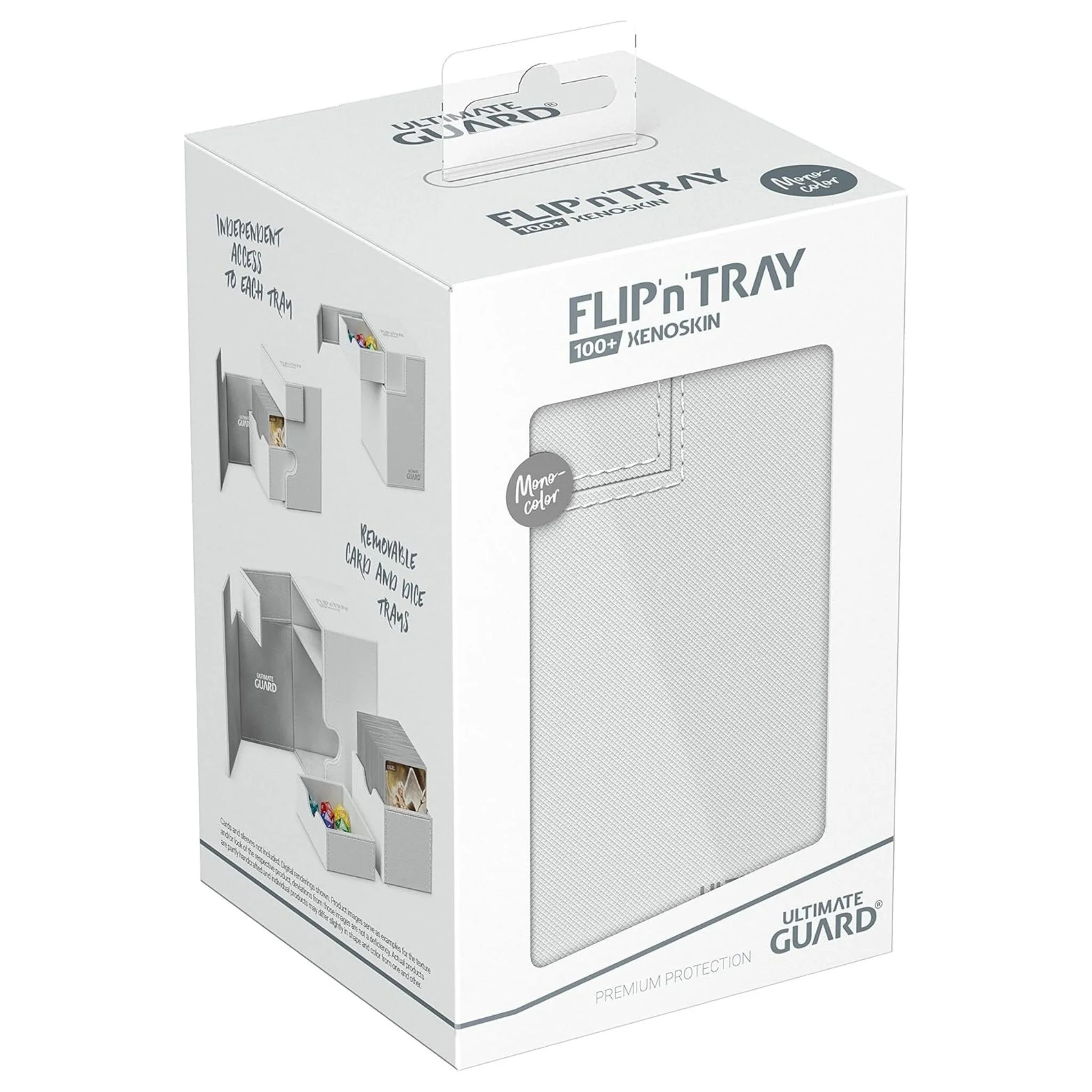Ultimate Guard 100+ White Flip n Tray