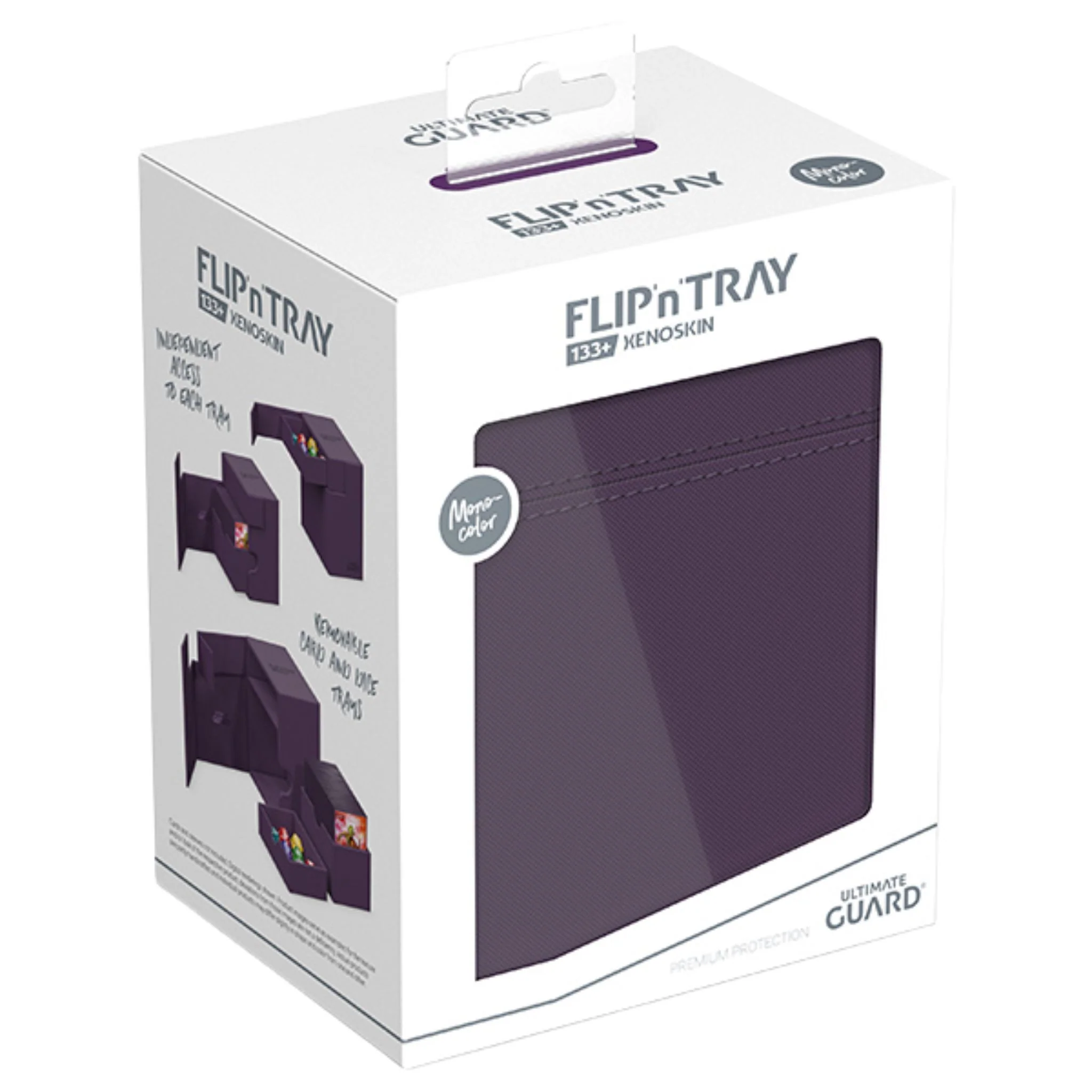 Ultimate Guard 133+ Purple Flip n Tray