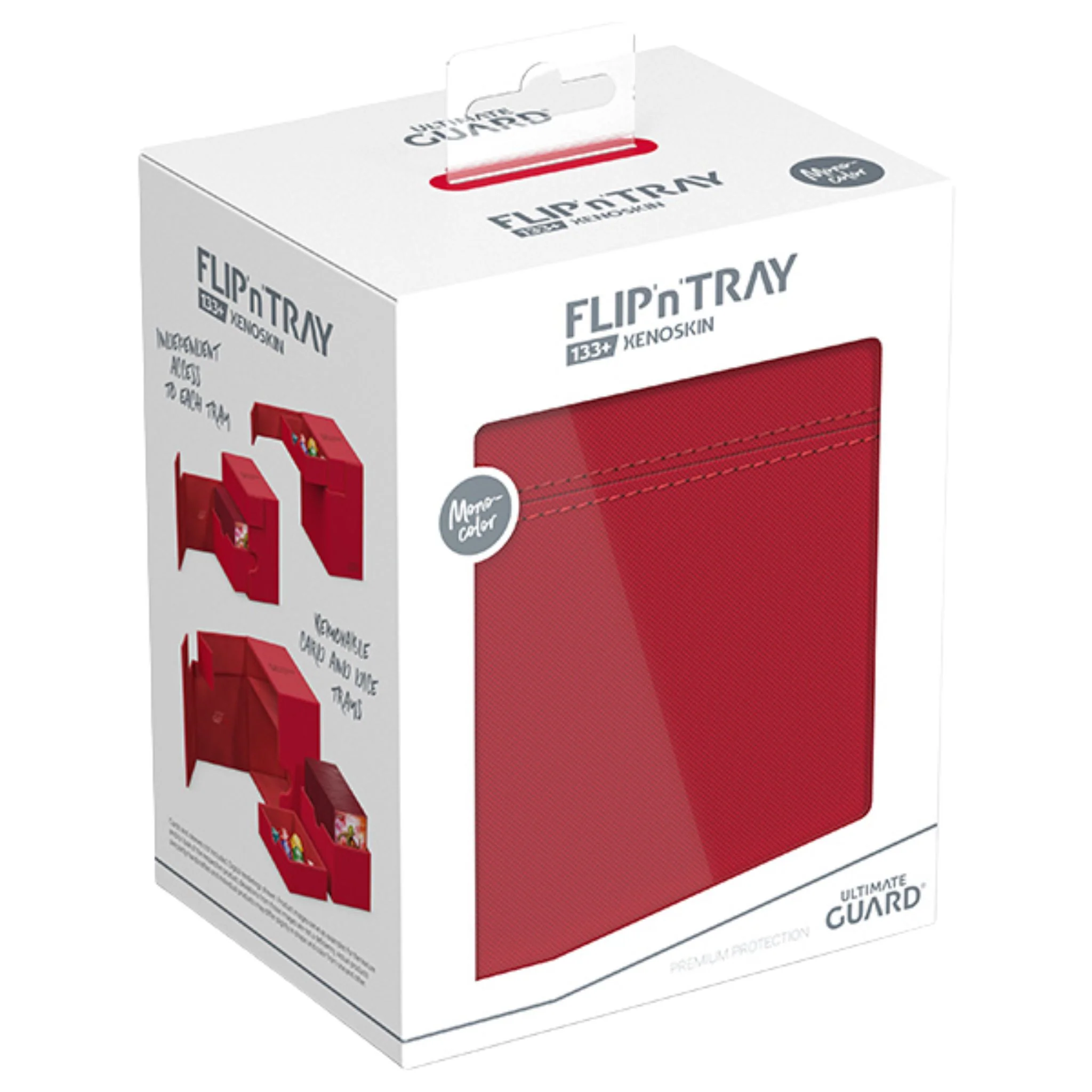 Ultimate Guard 133+ Red Flip n Tray
