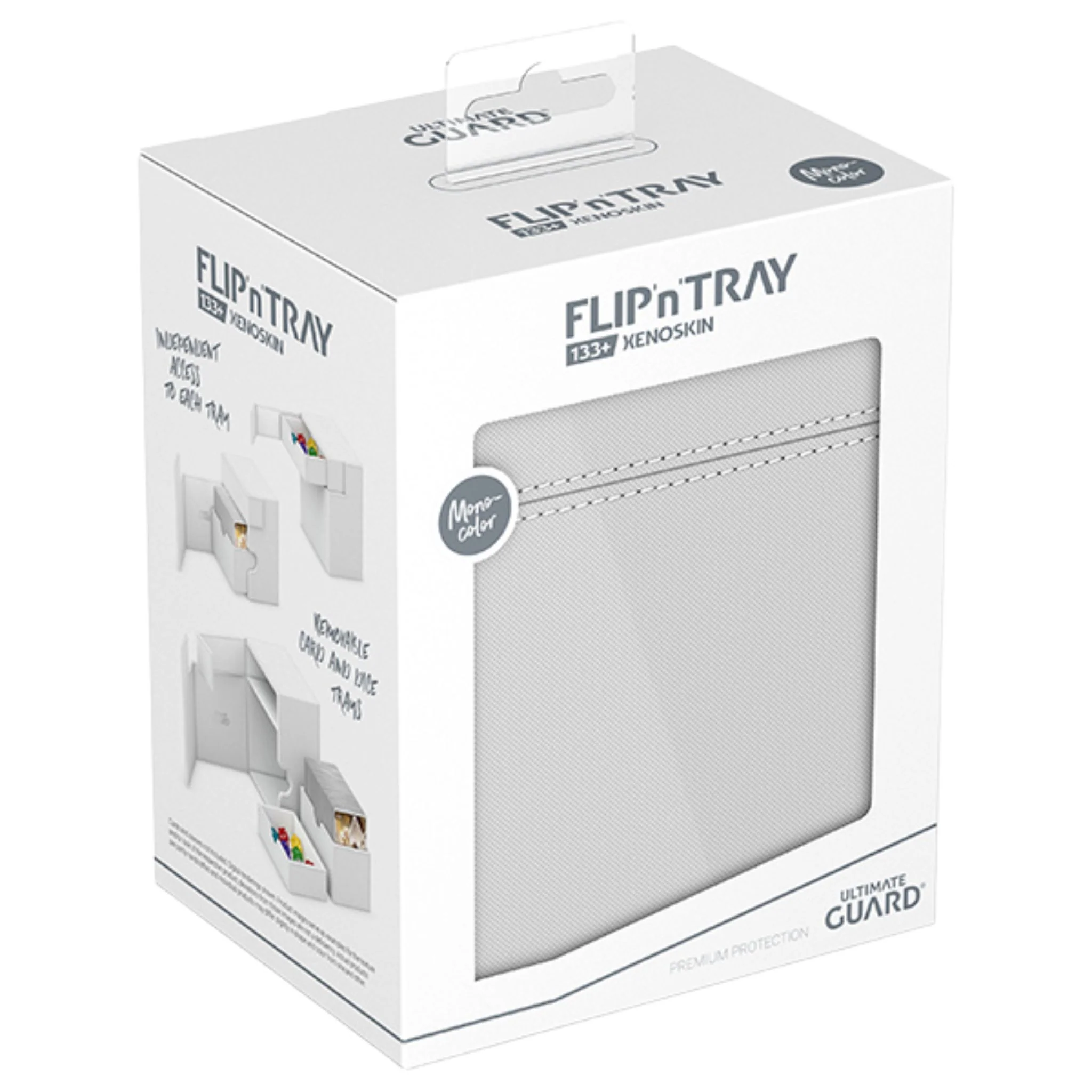 Ultimate Guard 133+ White Flip n Tray