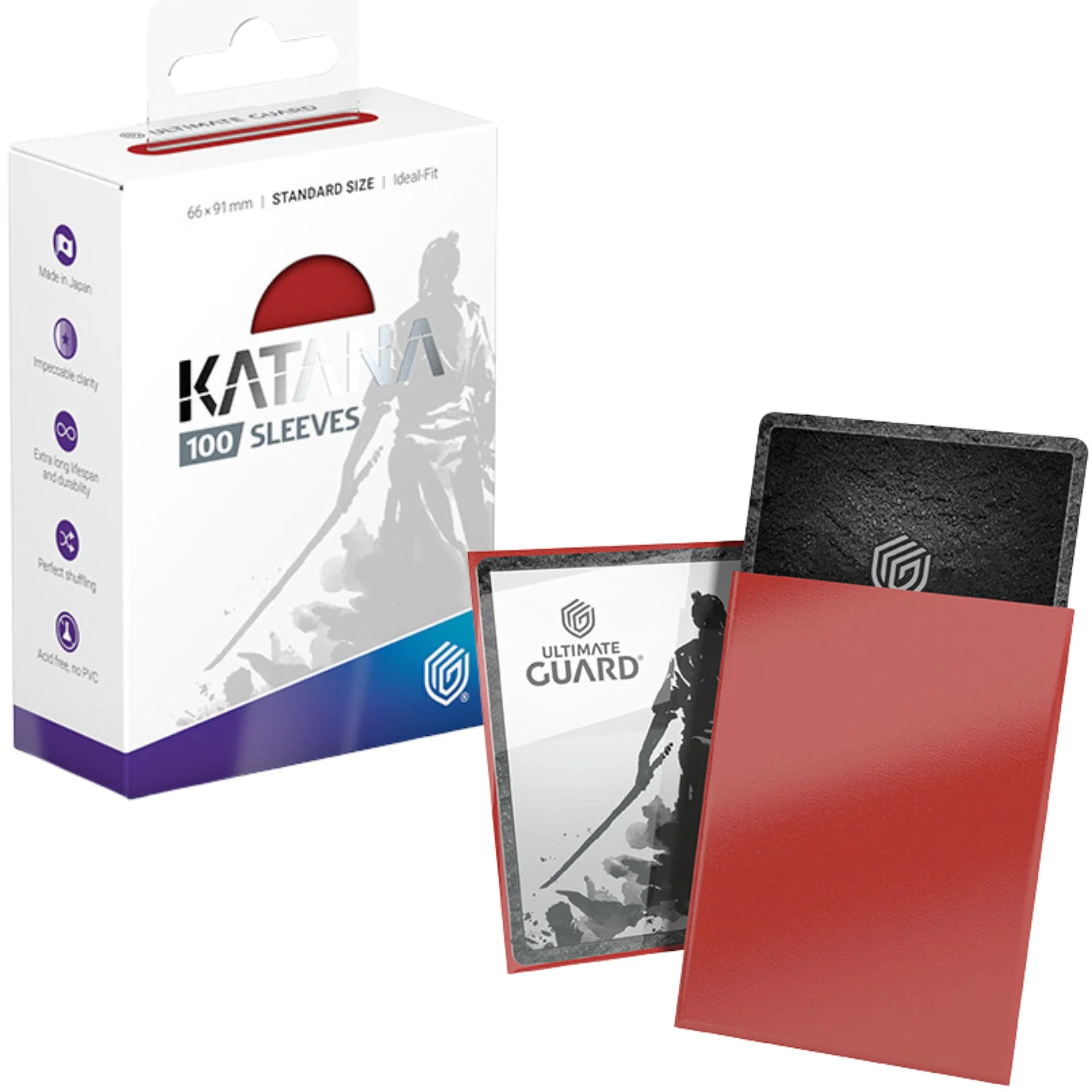 Ultimate Guard Standard Katana Rising Sun Deck Protector Card Sleeves
