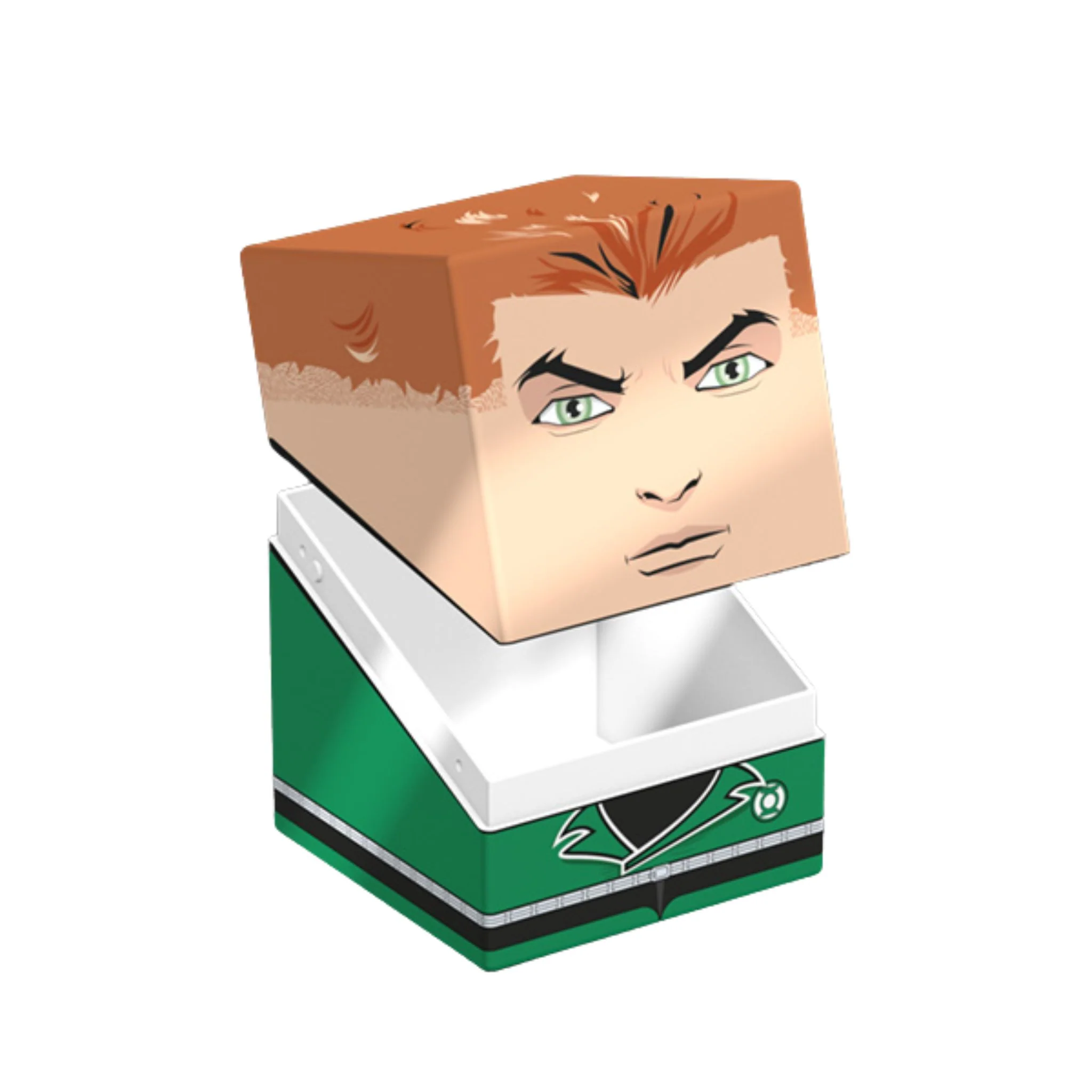 Ultimate Guard Squaroes Boulder 100+ DC Justice League Guy Gardner Deck Case - Image 2