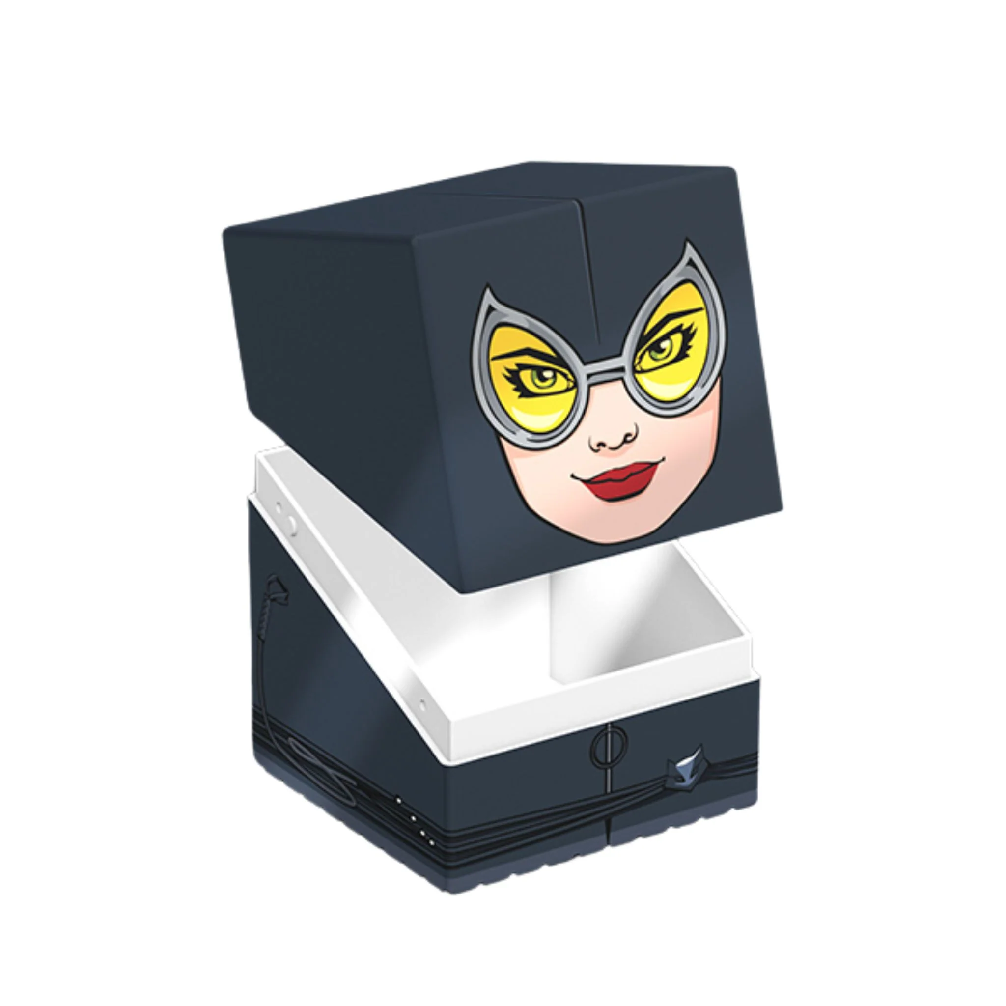 Ultimate Guard Squaroes Boulder 100+ DC Batman Gotham City Cat Woman Deck Case - Image 2