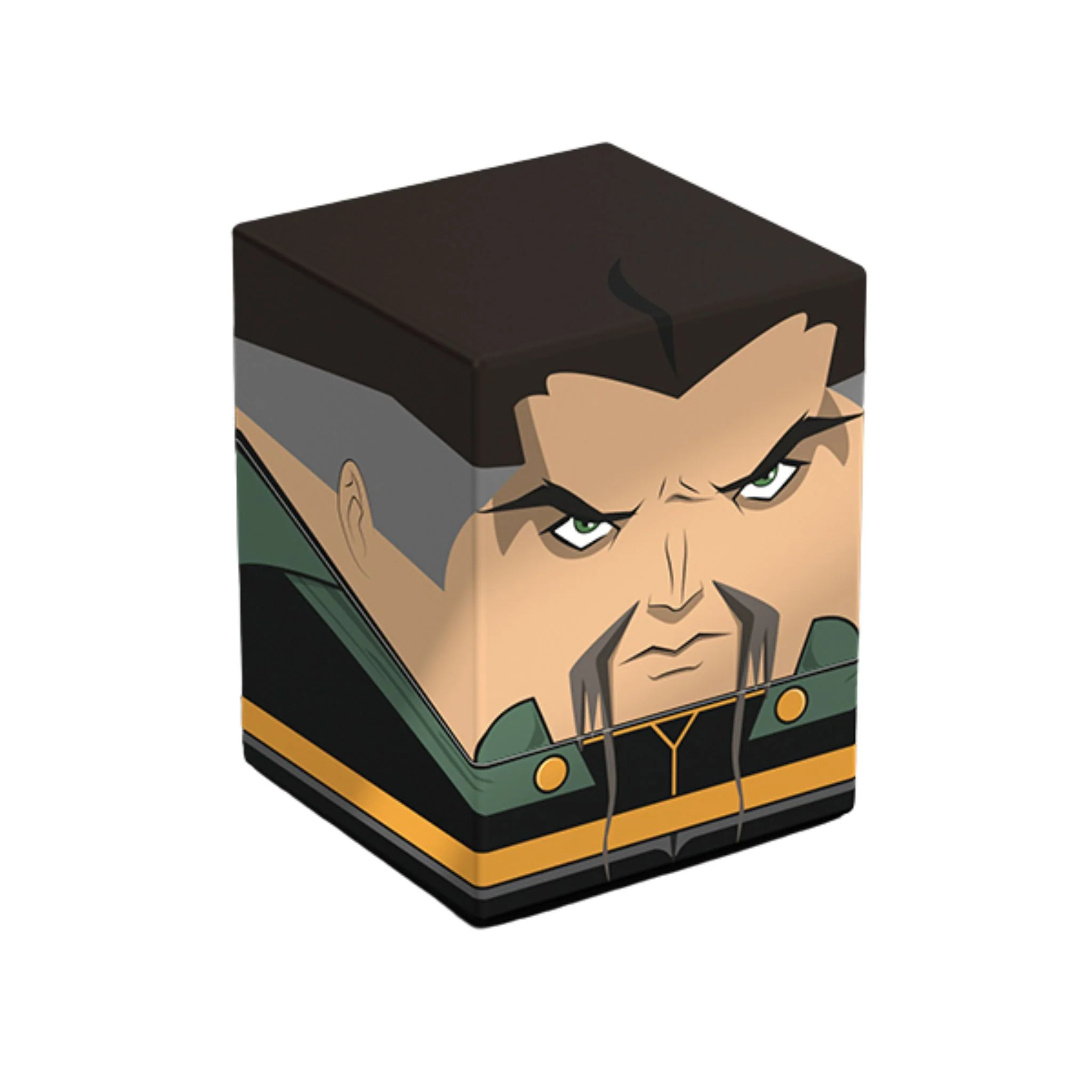 Ultimate Guard Squaroes Boulder 100+ DC Batman Gotham City Ra's Al Ghul Deck Case