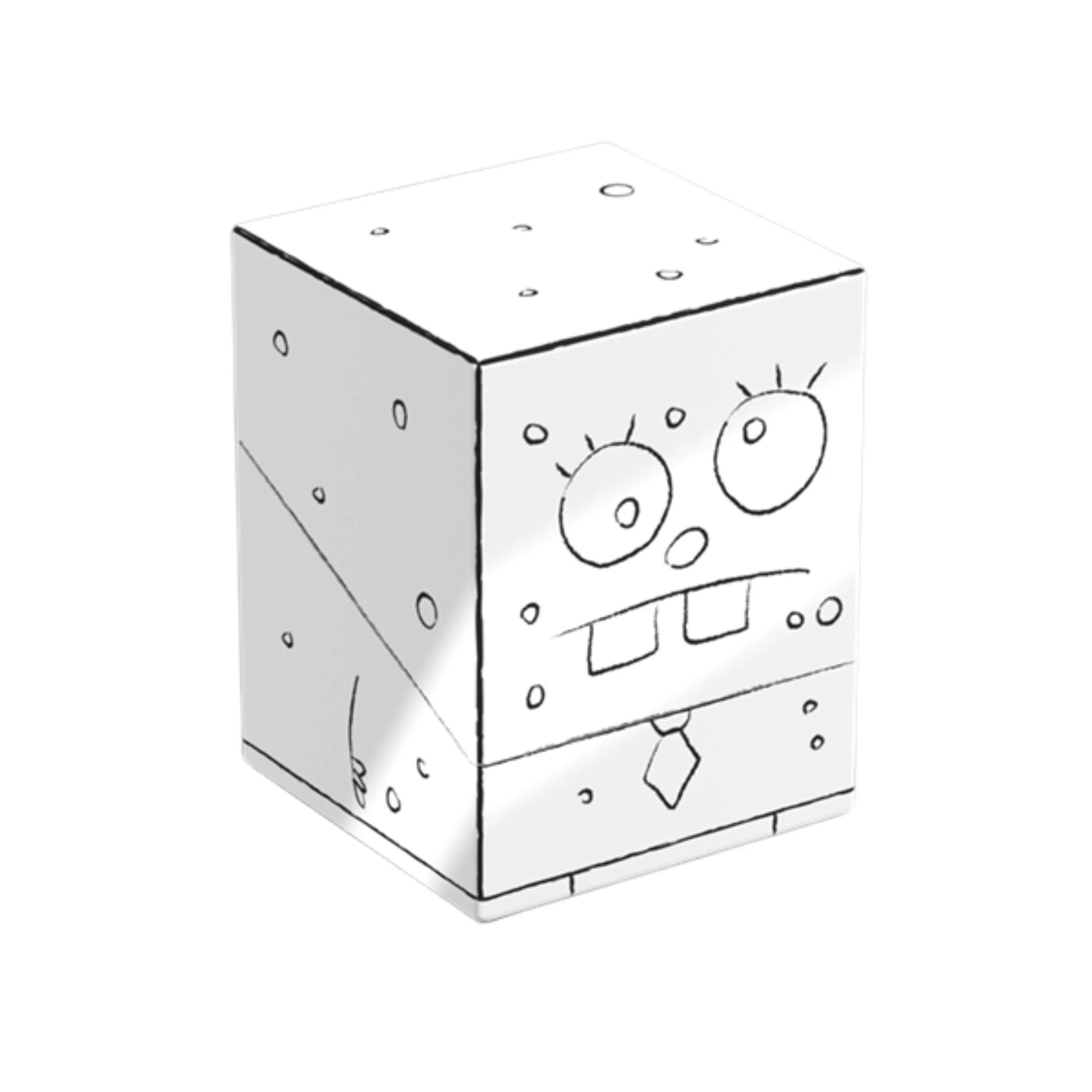 Ultimate Guard Squaroes Boulder 100+ SpongeBob SquarePants DoodleBob Deck Box