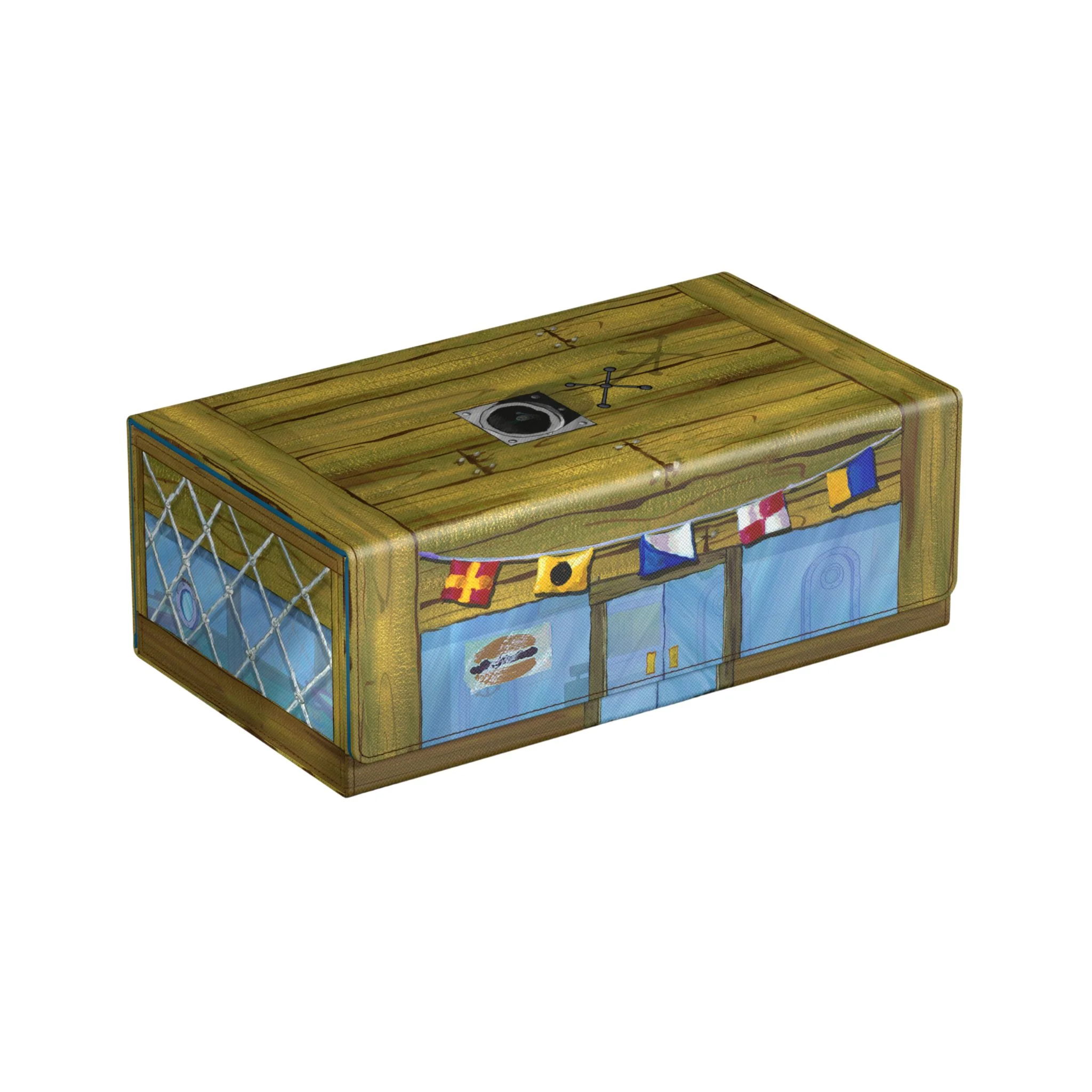 Ultimate Guard Squaroes Arkhive 800+ SpongeBob SquarePants Krusty Krab Collector's Case