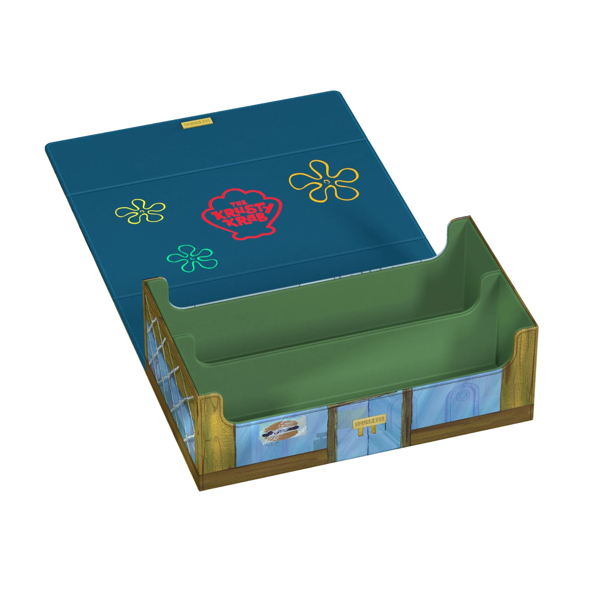 Ultimate Guard Squaroes Arkhive 800+ SpongeBob SquarePants Krusty Krab Collector's Case - Image 2