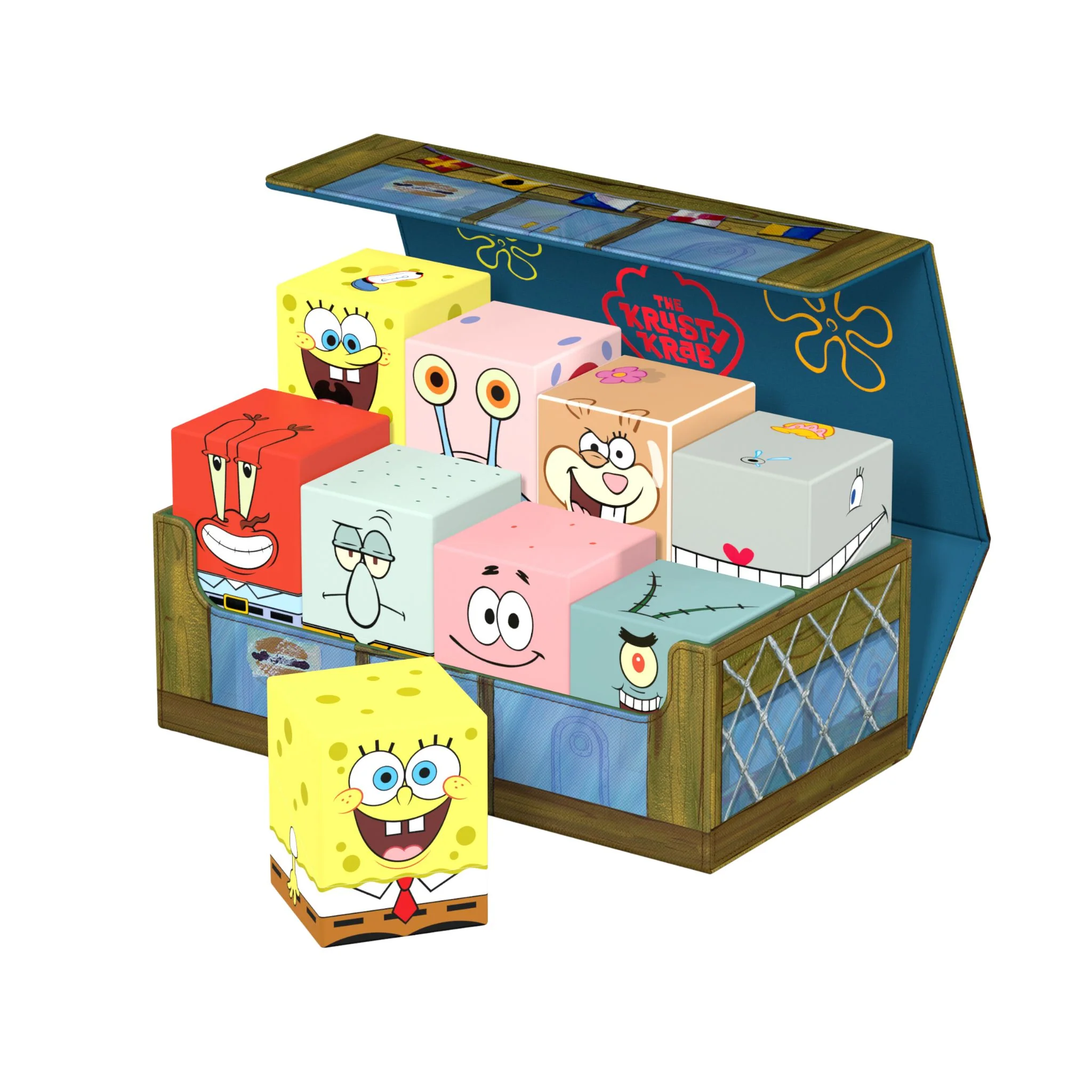 Ultimate Guard Squaroes Arkhive 800+ SpongeBob SquarePants Krusty Krab Collector's Case - Image 3