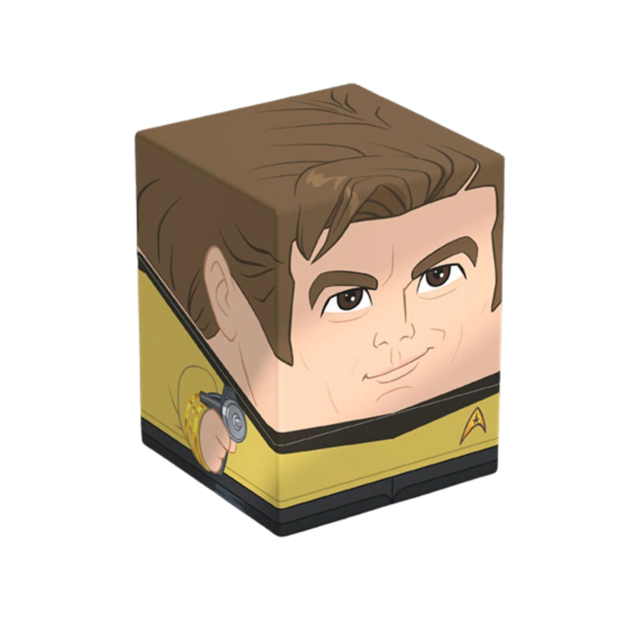 Ultimate Guard Squaroes Boulder 100+ Star Trek Captain Kirk Deck Case