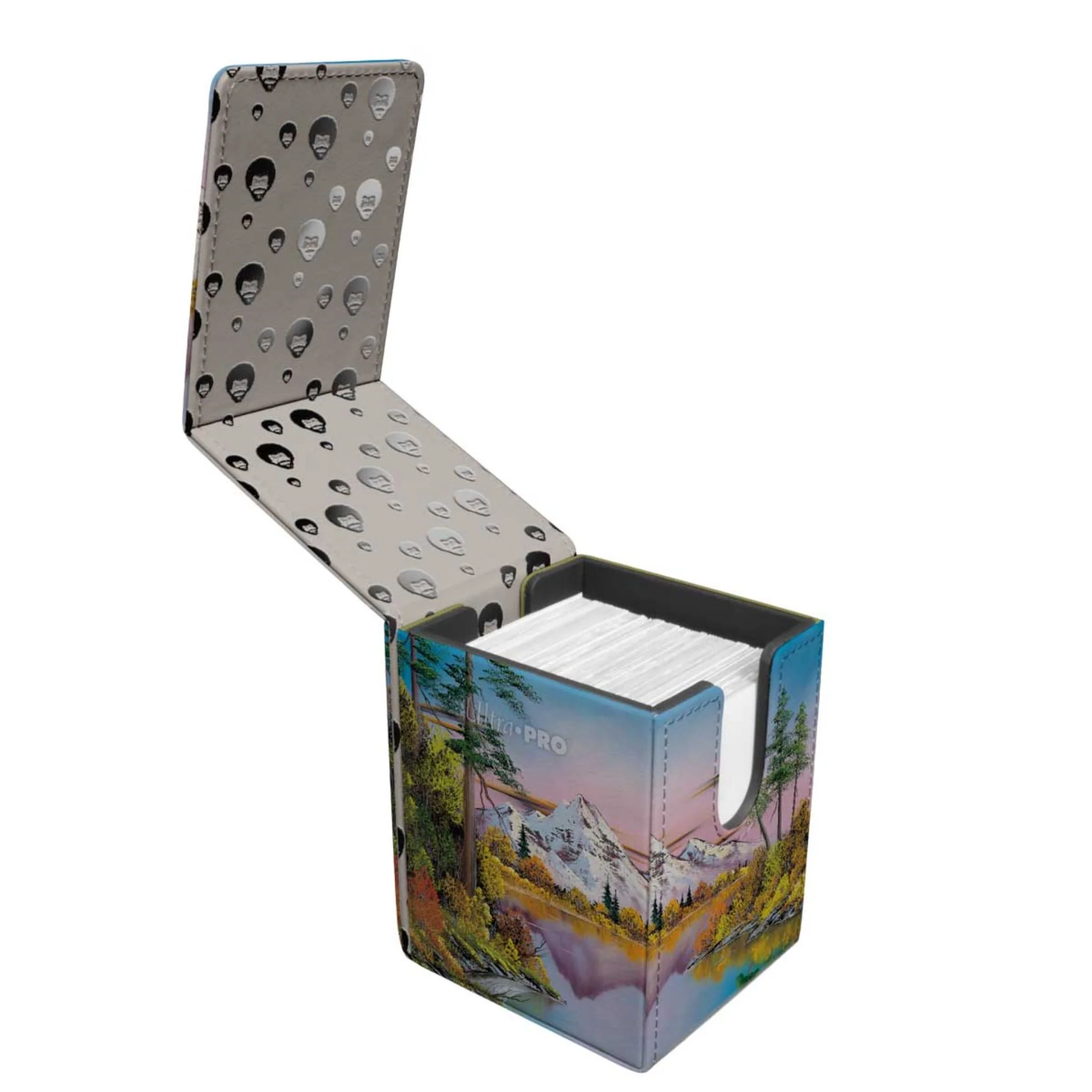 Ultra Pro Alcove Flip 100+ Bob Ross Mighty Mountain Deck Box - Image 2