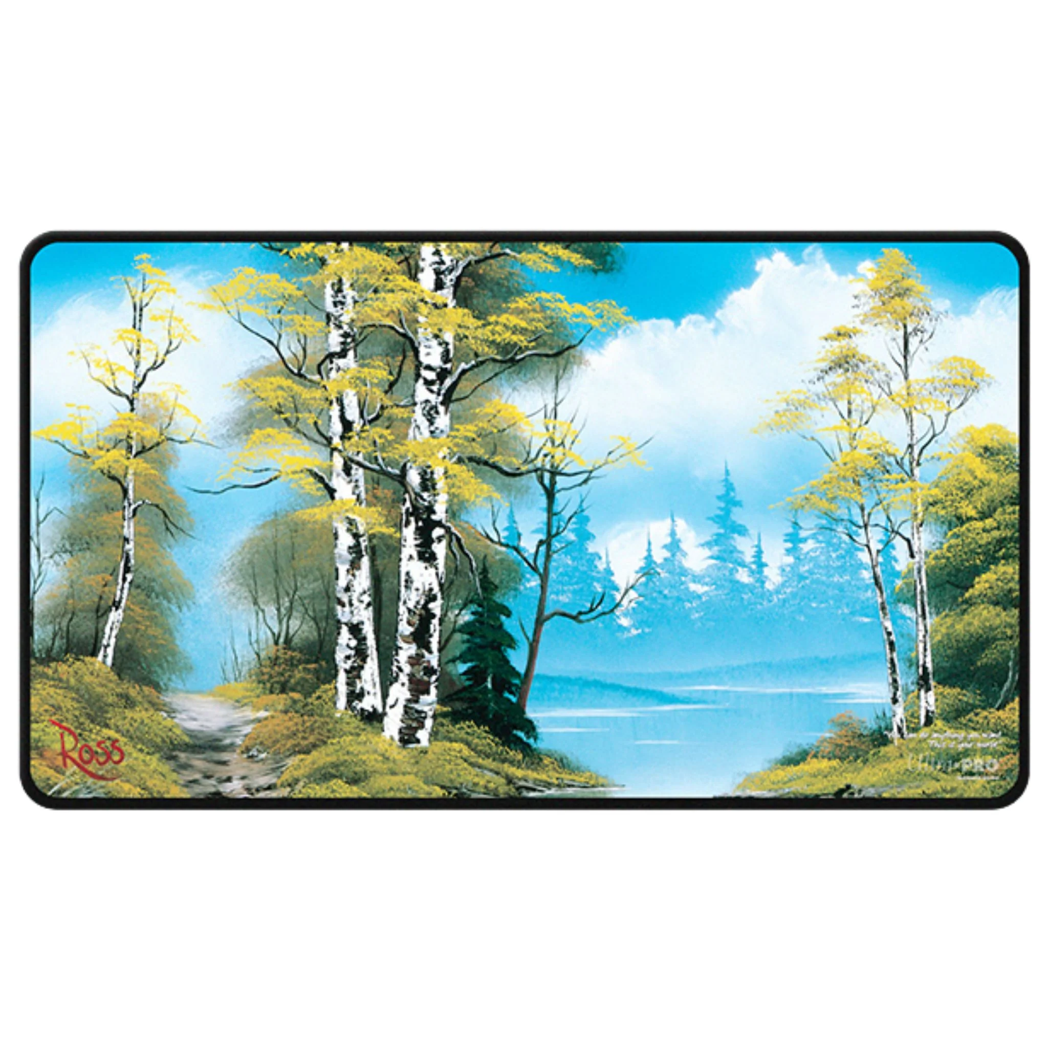 Ultra Pro Bob Ross Lakeside Path Playmat