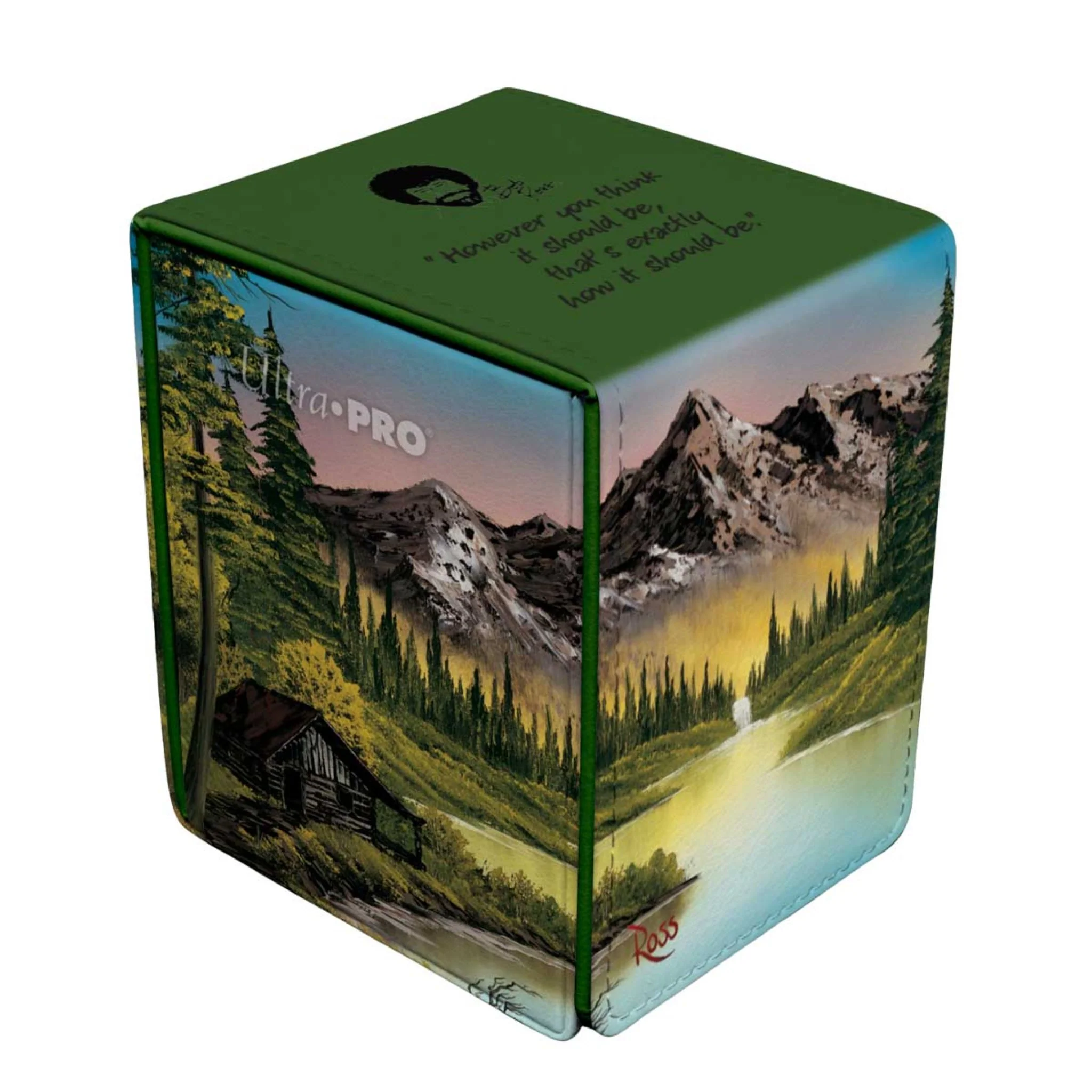 Ultra Pro Alcove Bob Ross Mountain Retreat Deck Box