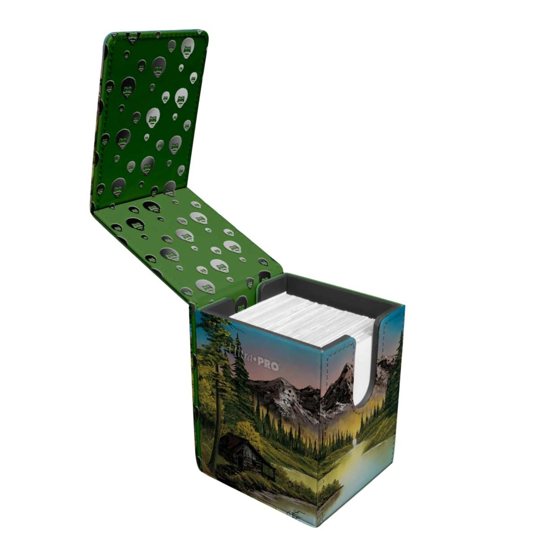 Ultra Pro Alcove Bob Ross Mountain Retreat Deck Box - Image 2
