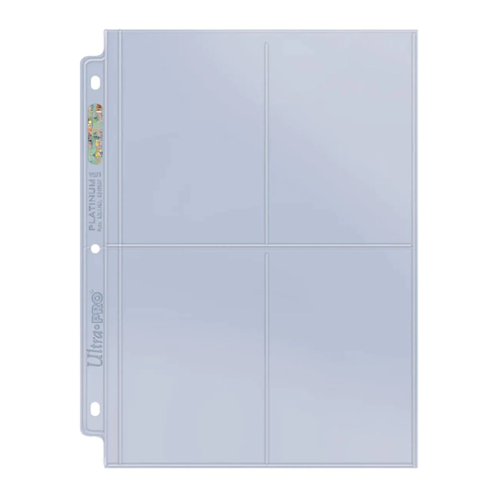 Ultra Pro Platinum Series 4-Pocket Page 100ct Box