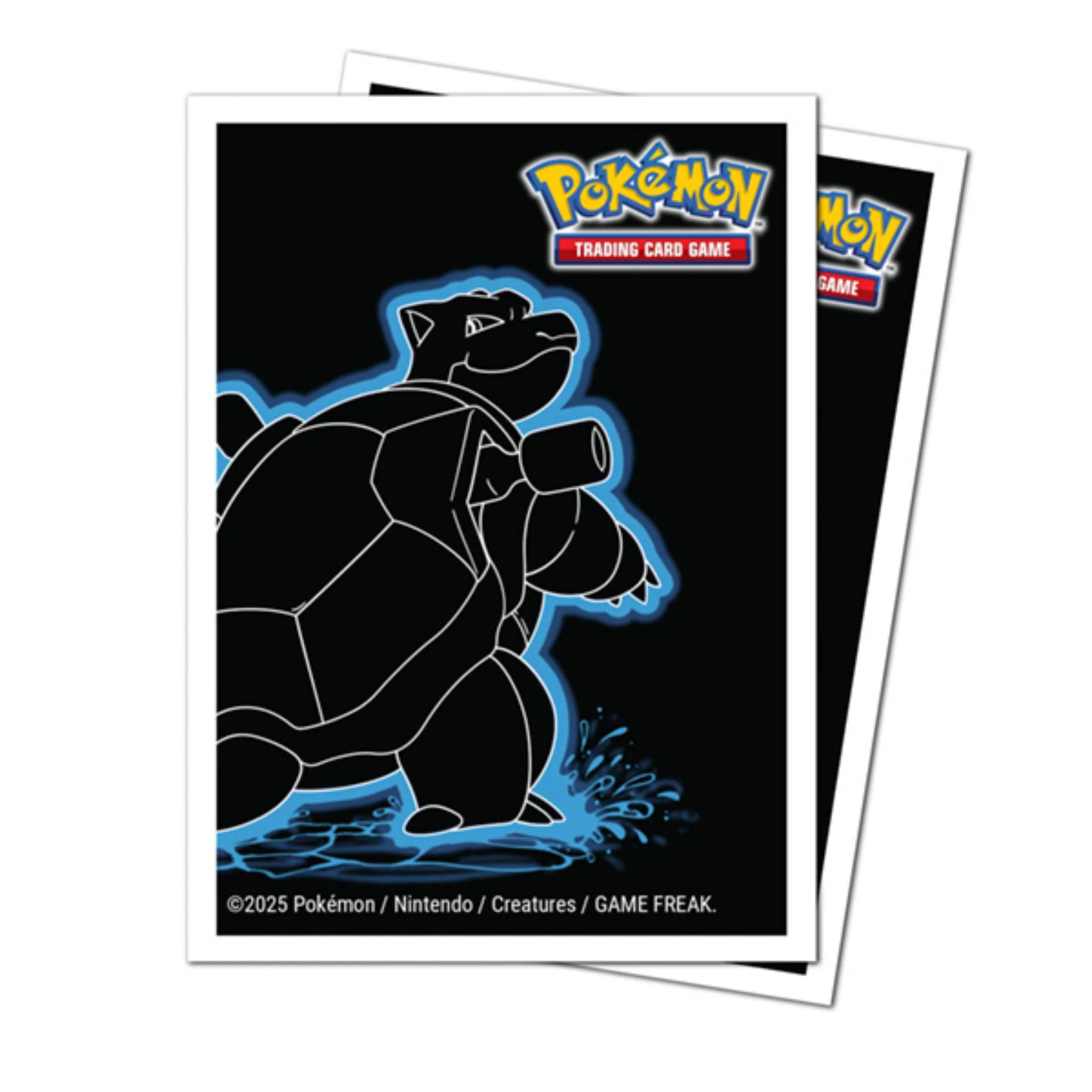 Ultra Pro Standard Pokemon Neon Kanto Blastoise Deck Protector Card Sleeves
