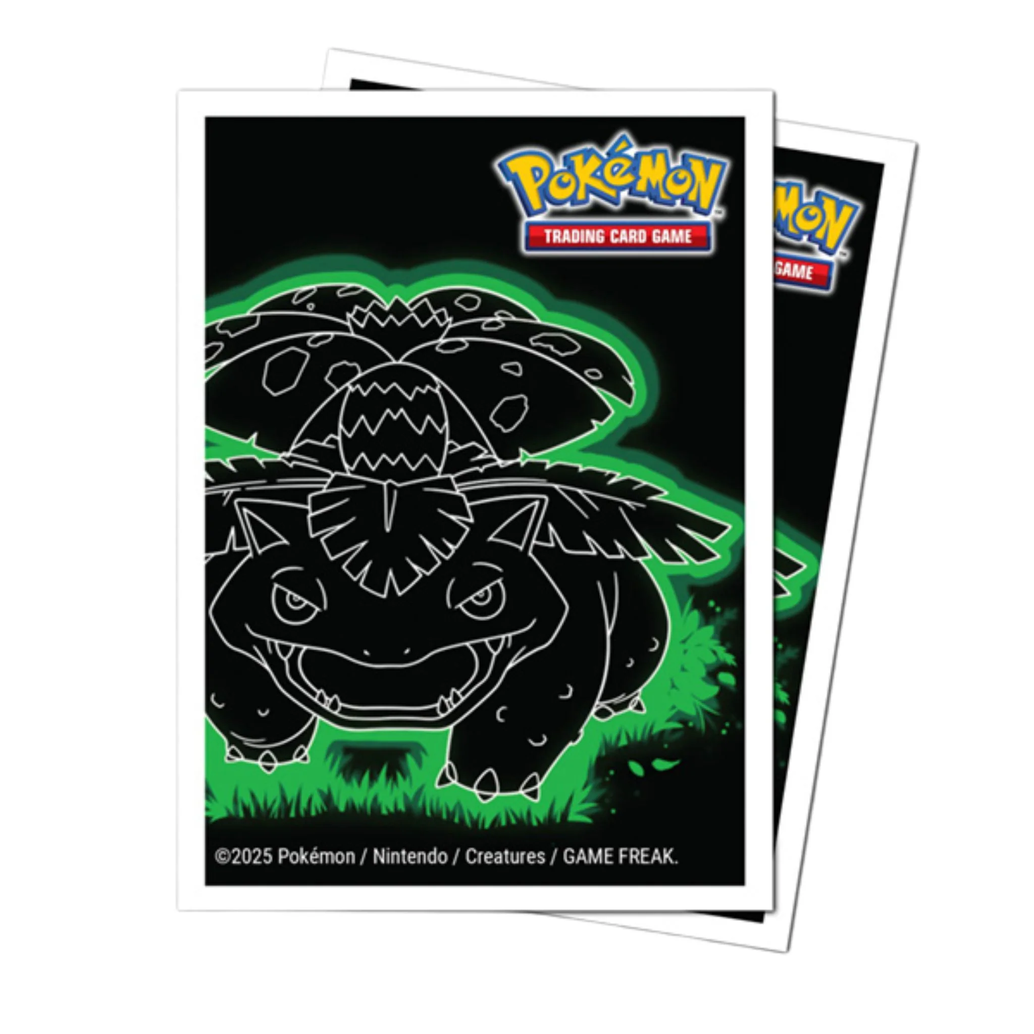 Ultra Pro Standard Pokemon Neon Kanto Venusaur Deck Protector Card Sleeves