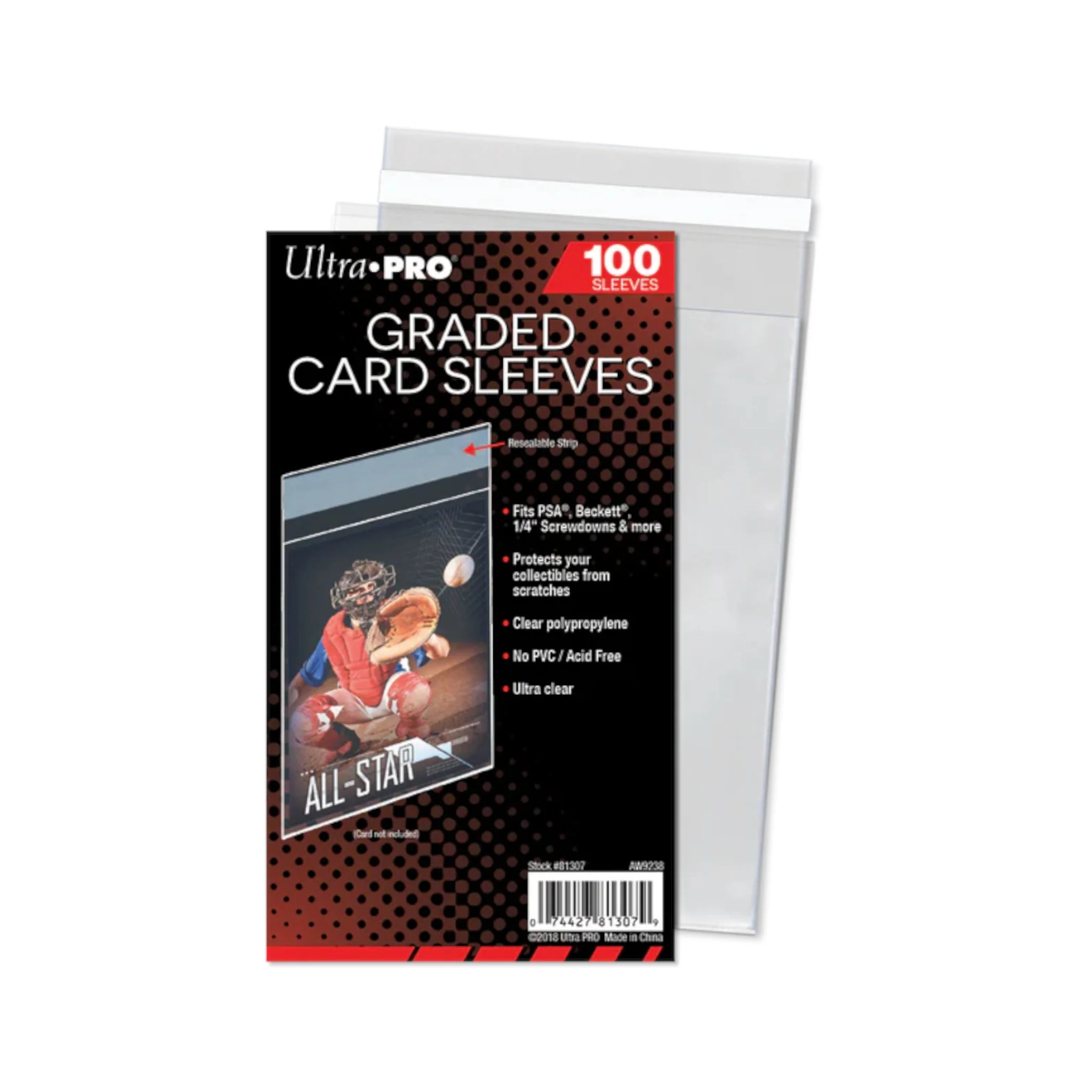 Ultra Pro Resealable Graded Card Sleeves