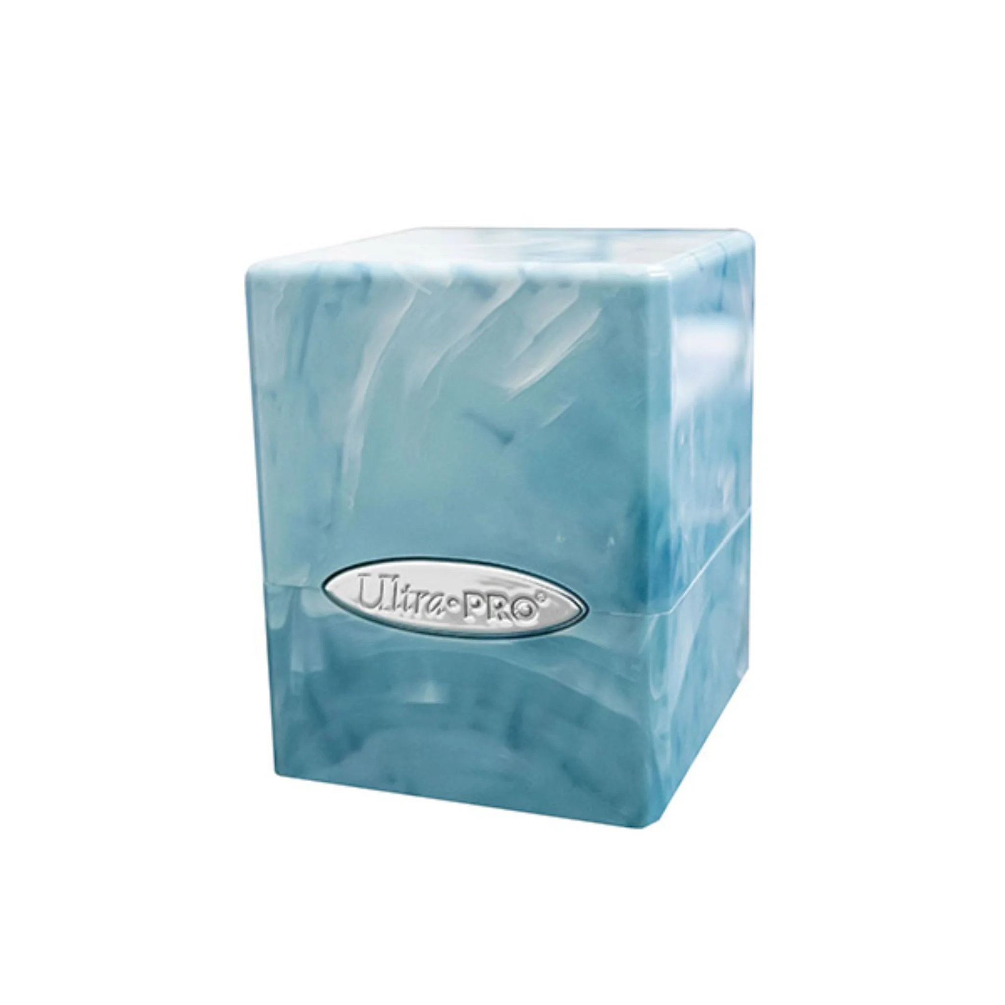 Ultra Pro Standard 100+ Satin Blue & White Marble Deck Box