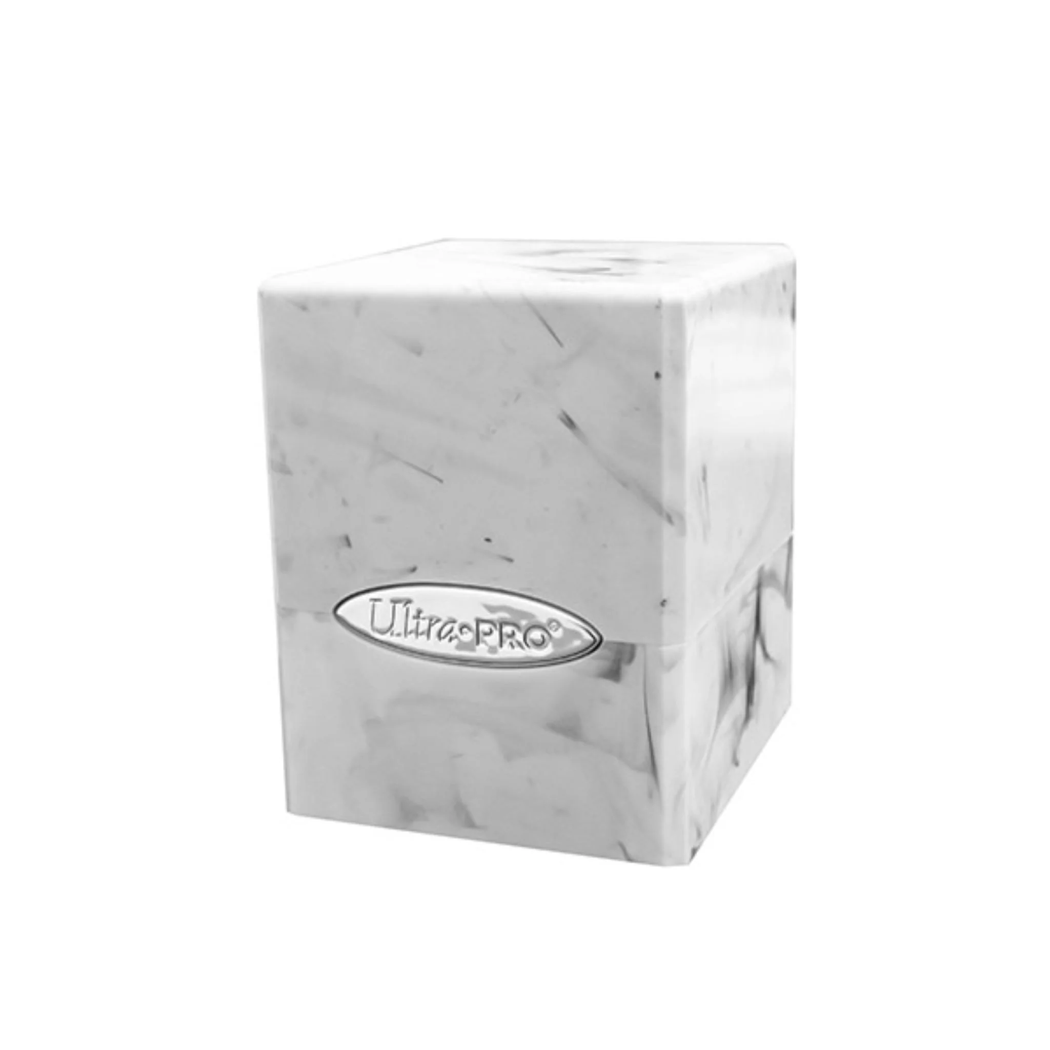 Ultra Pro Standard 100+ Satin Black & White Marble Deck Box