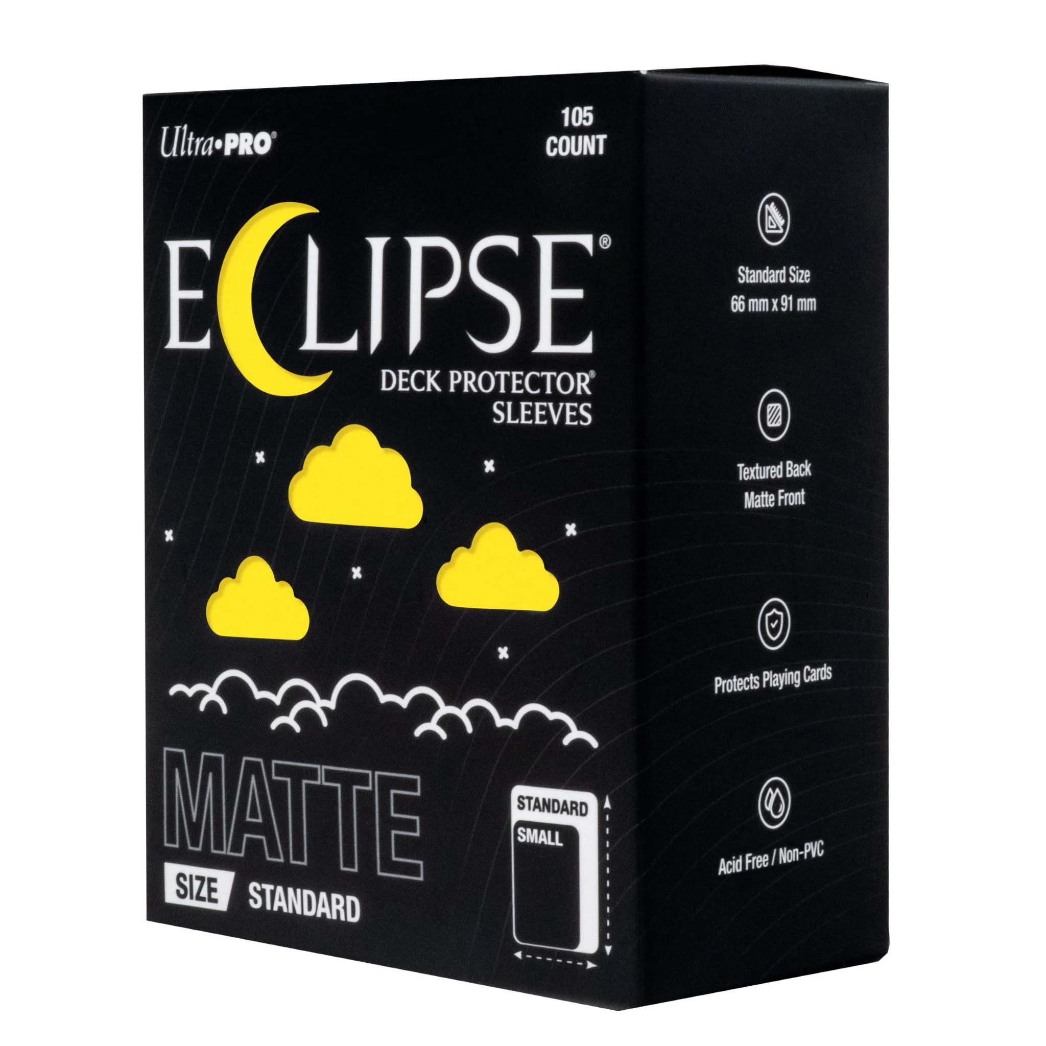 Ultra Pro Standard Eclipse Matte Lemon Yellow Deck Protector Card Sleeves