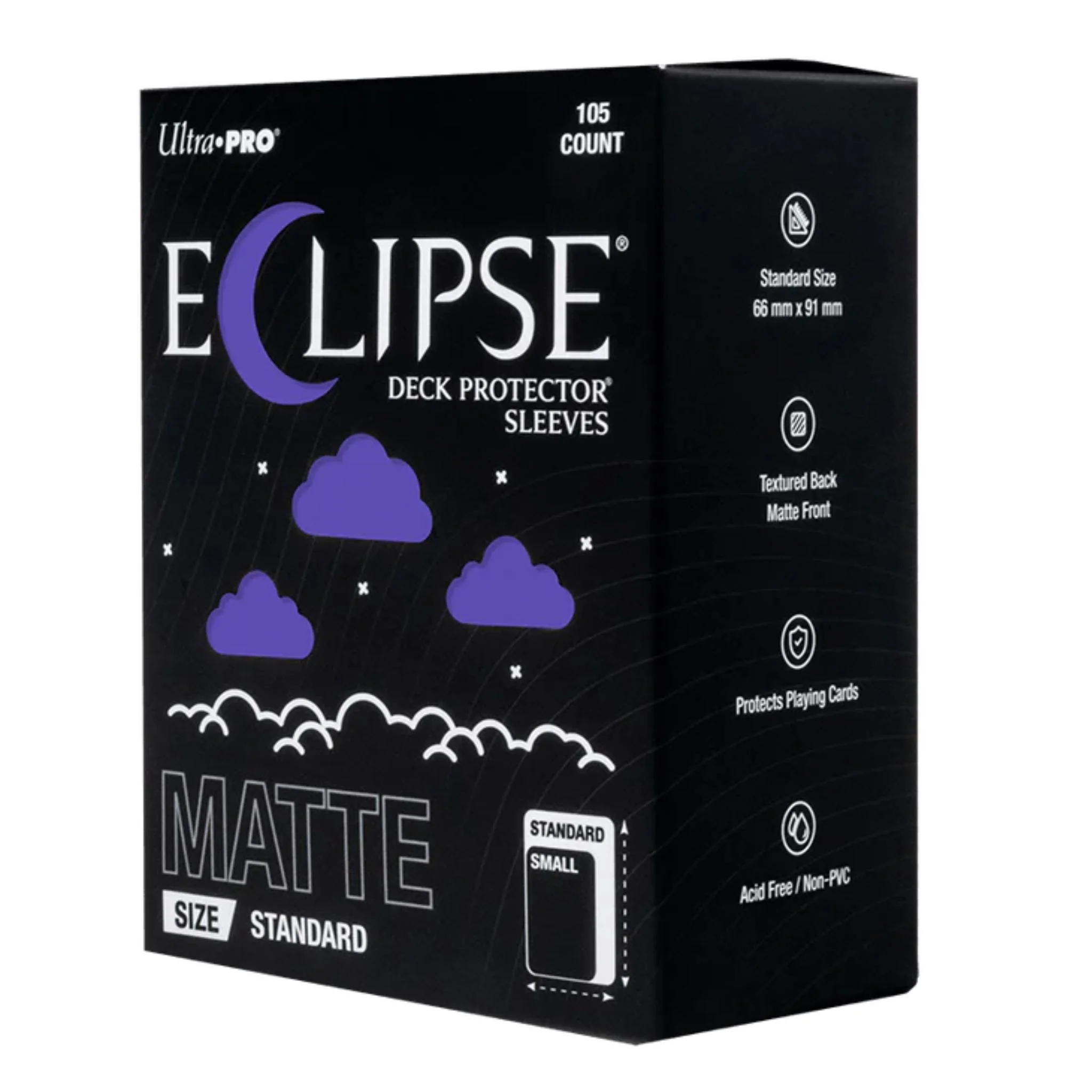 Ultra Pro Standard Eclipse Matte Royal Purple Deck Protector Card Sleeves