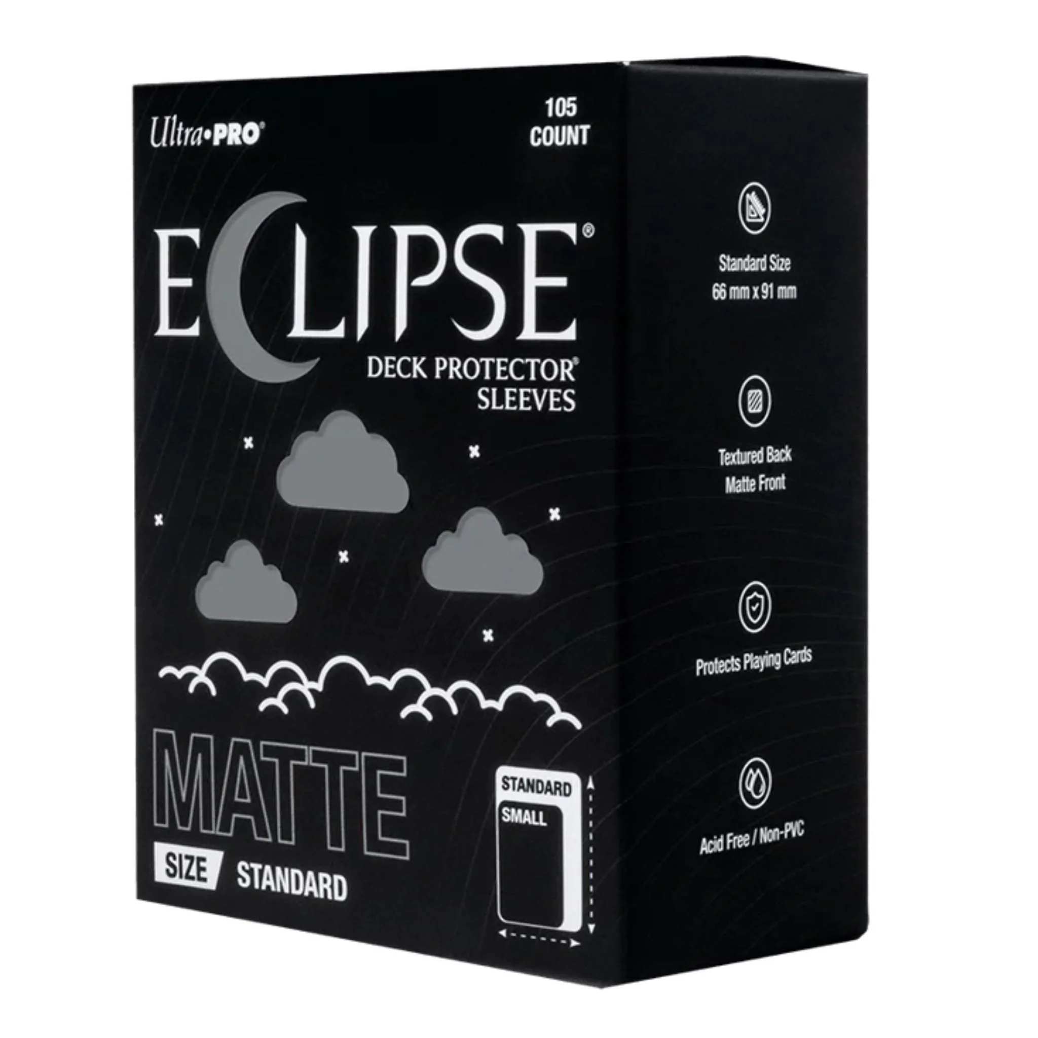 Ultra Pro Standard Eclipse Matte Smoke Grey Deck Protector Card Sleeves