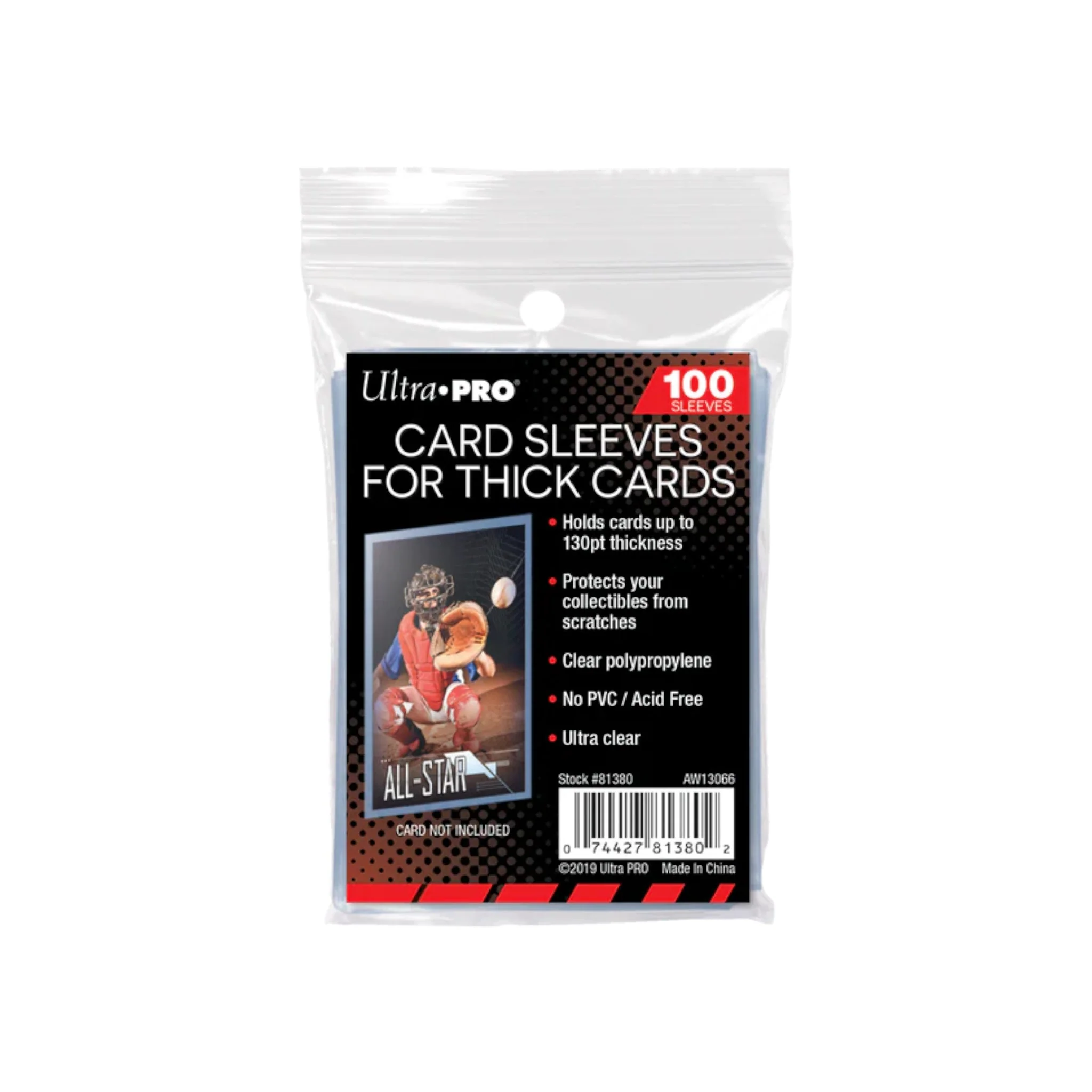 Ultra Pro Thick Card Soft Sleeves